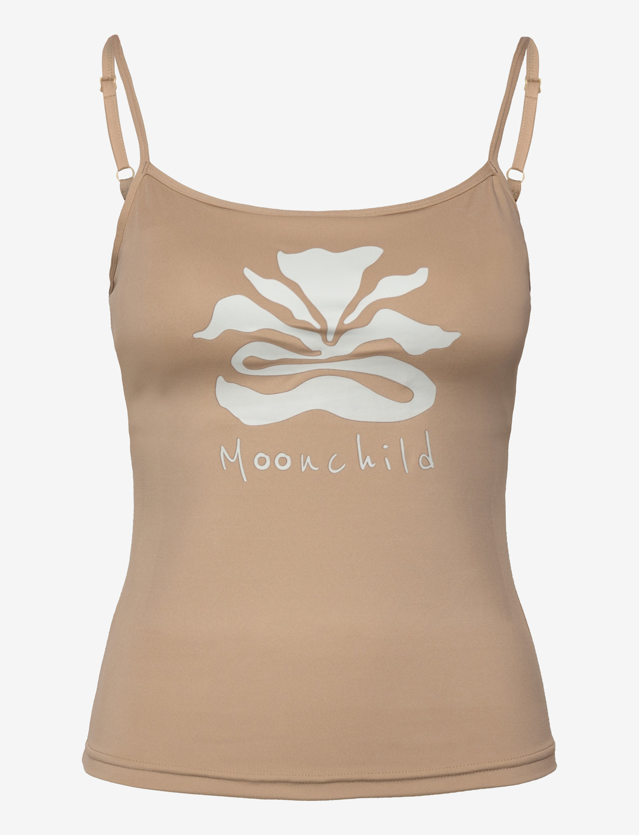Moonchild Yoga Wear - Moonflower Cami - tank tops - silver moon - 1