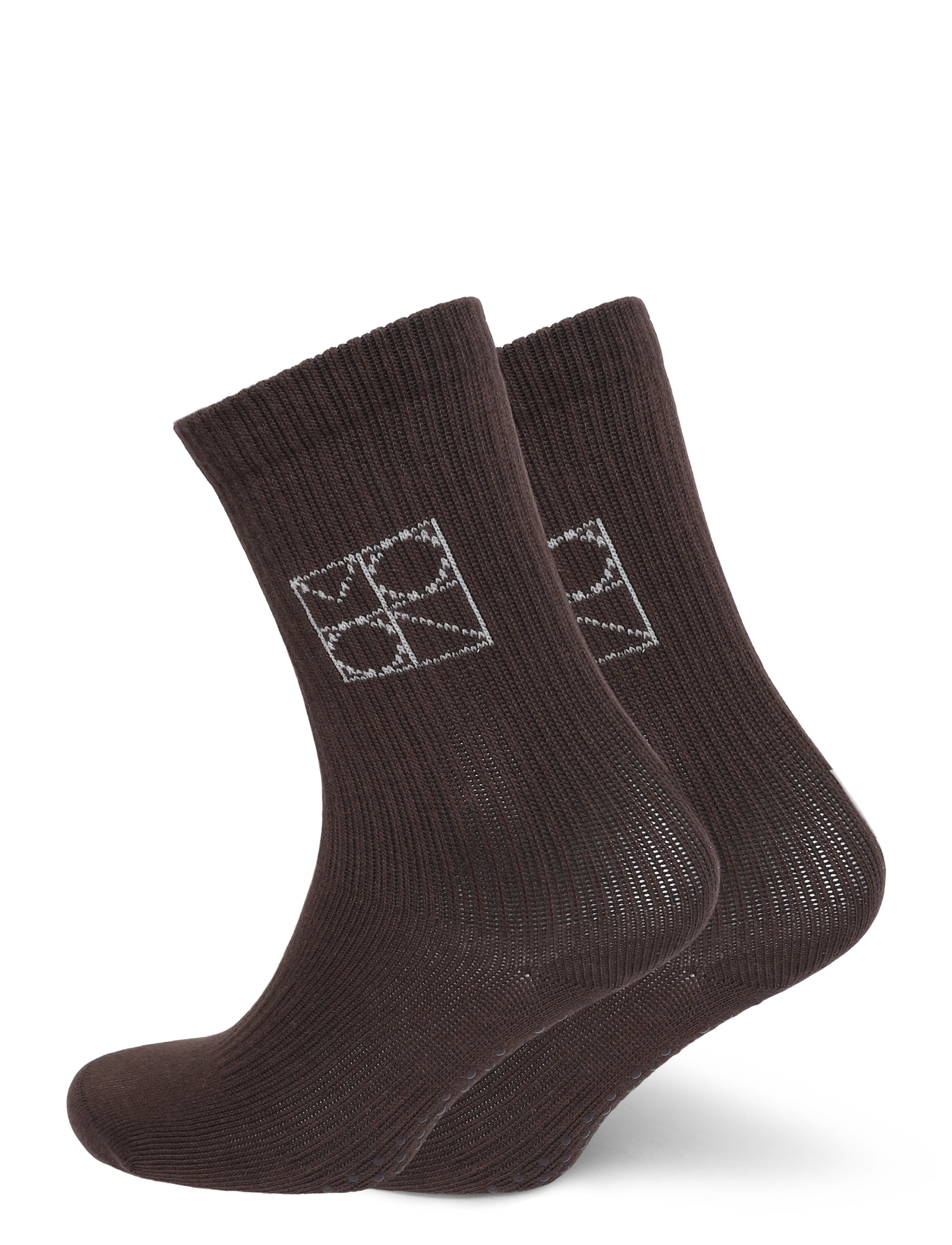 Moonchild Yoga Wear Moonchild Pilates Socks - Yogautrustning - COCO POWDER / brown