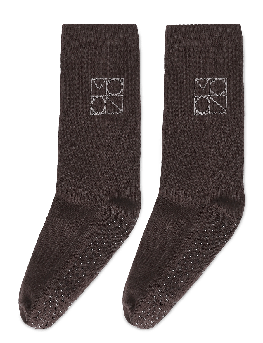 Moonchild Yoga Wear - Moonchild Pilates Socks - joogasokid - coco powder - 2