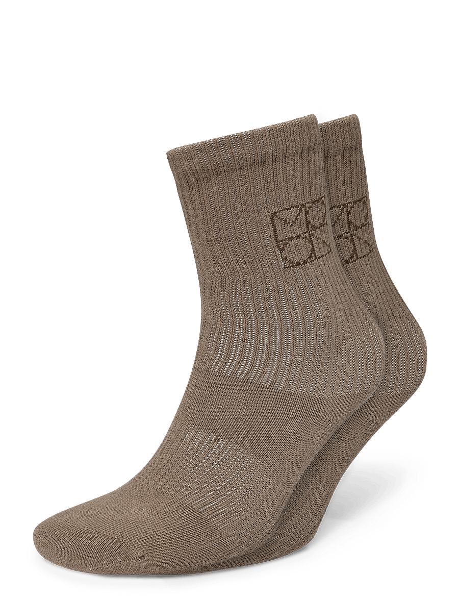 Moonchild Yoga Wear - Moonchild Pilates Socks - yogastrumpor - storm - 1