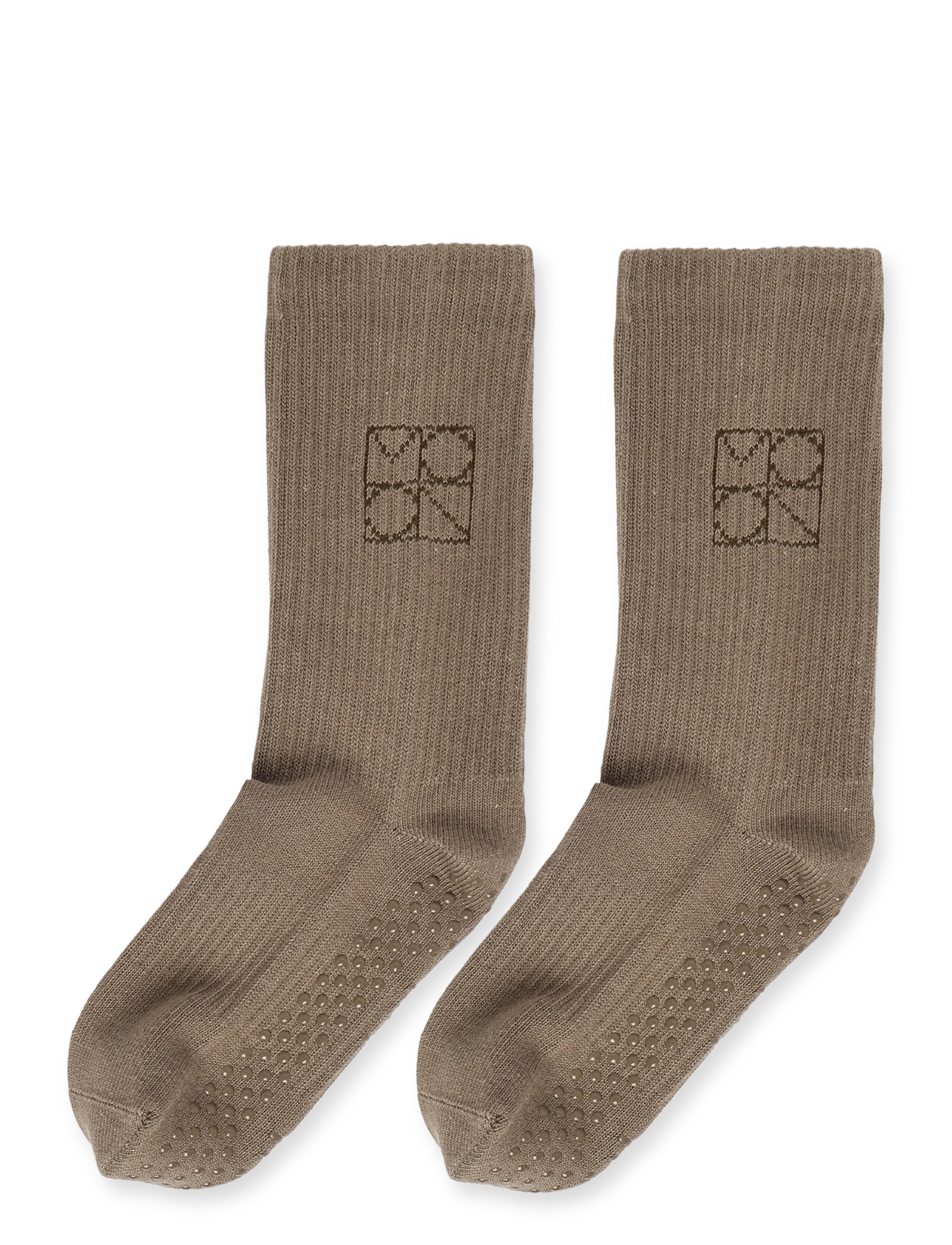 Moonchild Yoga Wear - Moonchild Pilates Socks - joogasokid - storm - 2