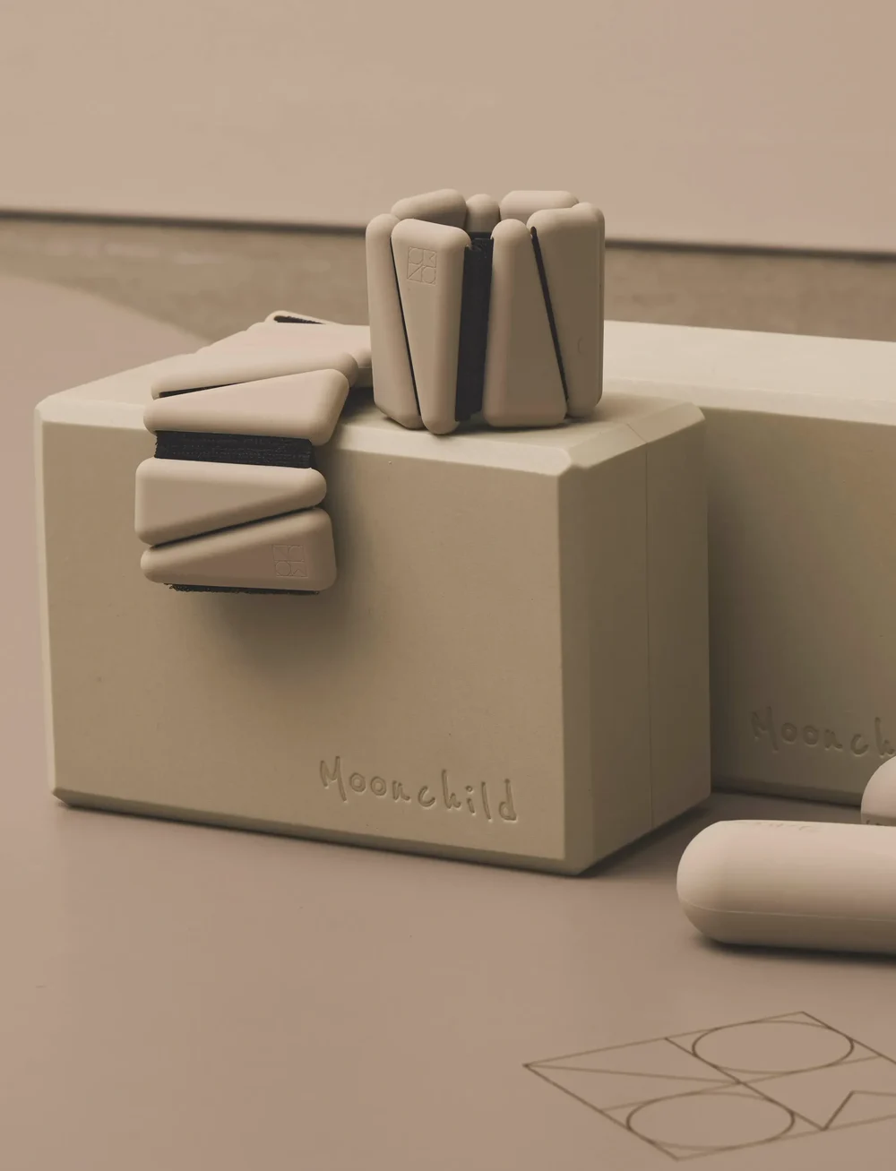 Moonchild Yoga Wear - Crescent Moon Yoga Mat - trainingsmatten & zubehör - moon dust - 1