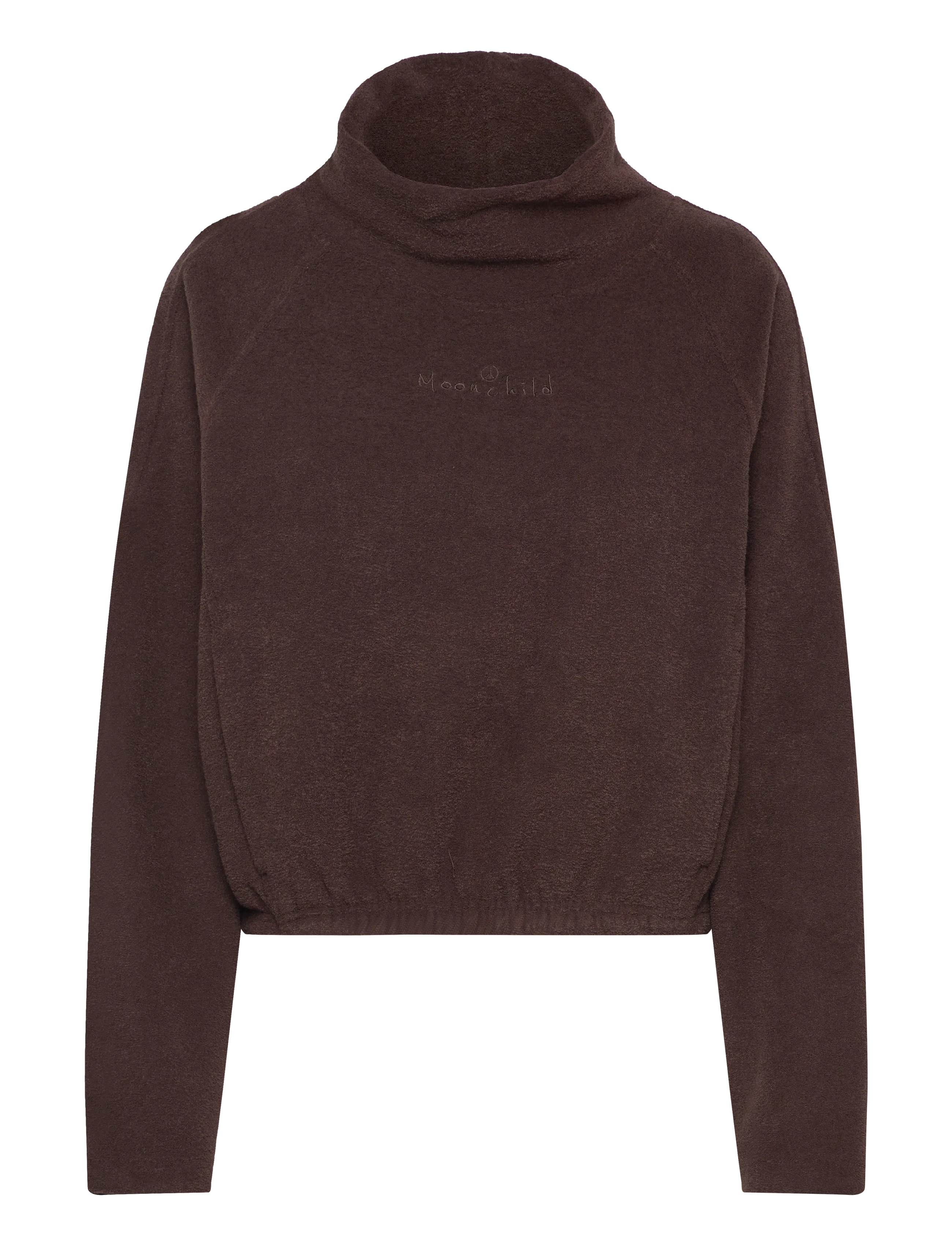 Moonchild Yoga Wear Anorak Pile Jacket - Tøj - WALNUT BROWN / brown