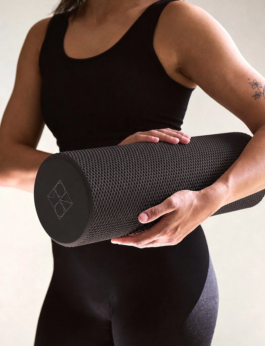 Moonchild Yoga Wear - Moonchild Foam Roller - schuimrollen en massageballen - black - 0