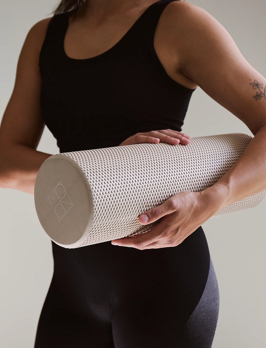 Moonchild Yoga Wear - Moonchild Foam Roller - schaumstoffrollen & massagebälle - sand - 0