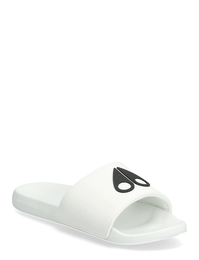 Moose Knuckles - LOGO ICON SPORT SLIDE - pool-sandalen - milky way - 0