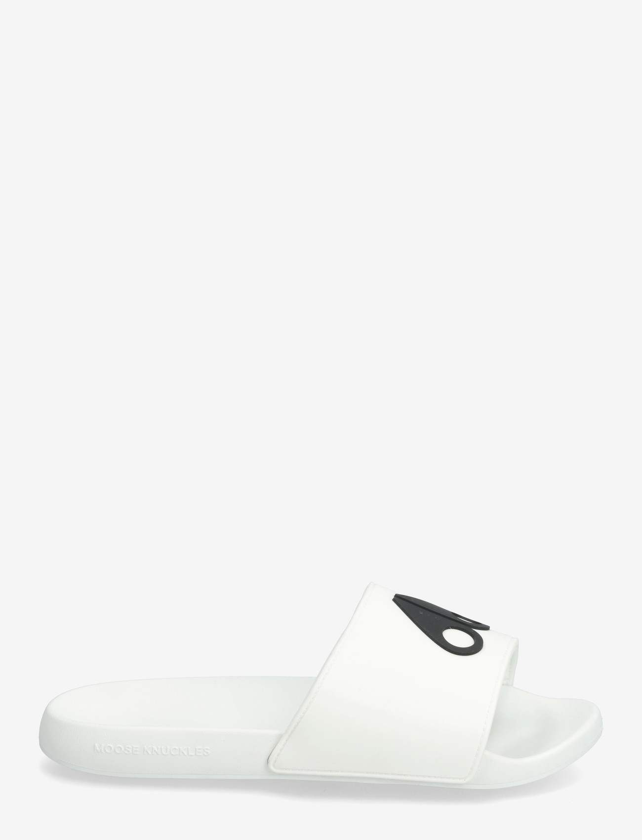 Moose Knuckles - LOGO ICON SPORT SLIDE - pool-sandalen - milky way - 1