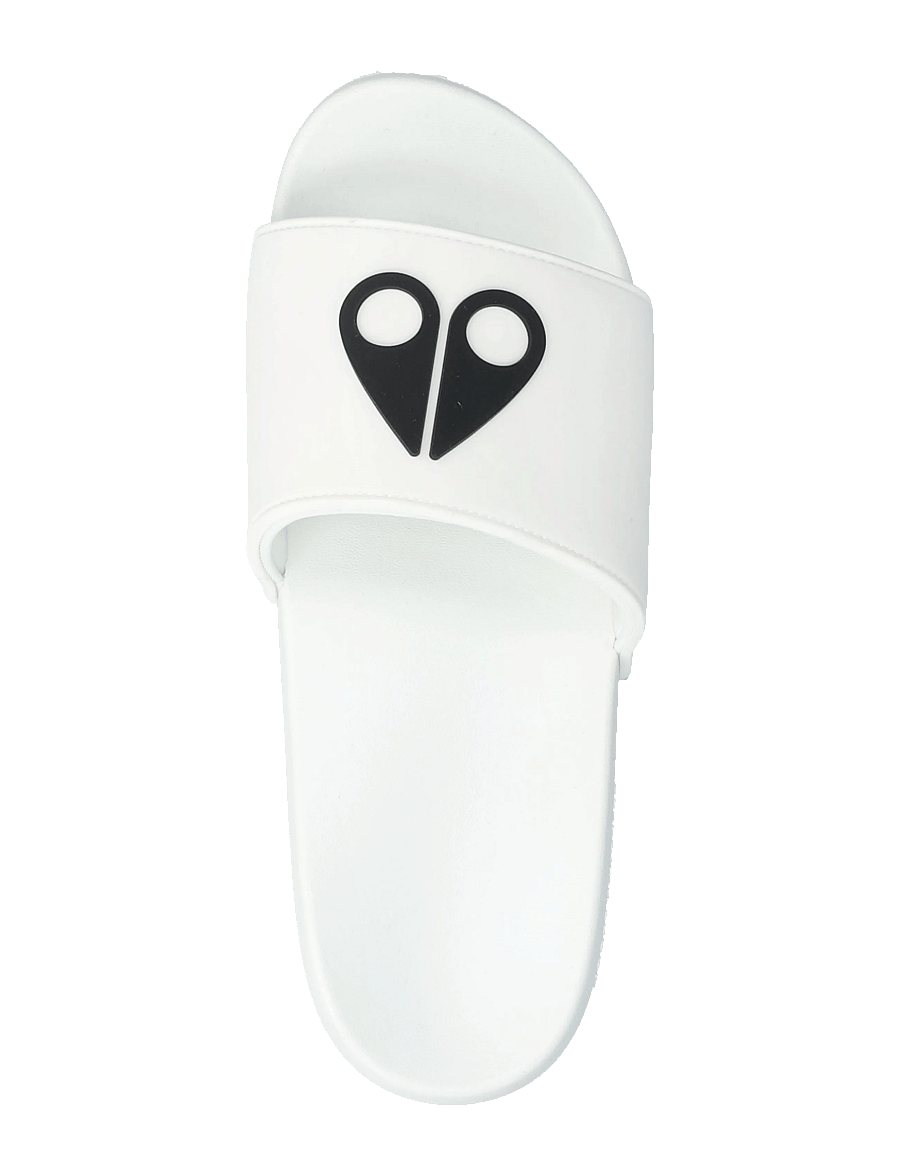 Moose Knuckles - LOGO ICON SPORT SLIDE - pool-sandalen - milky way - 3