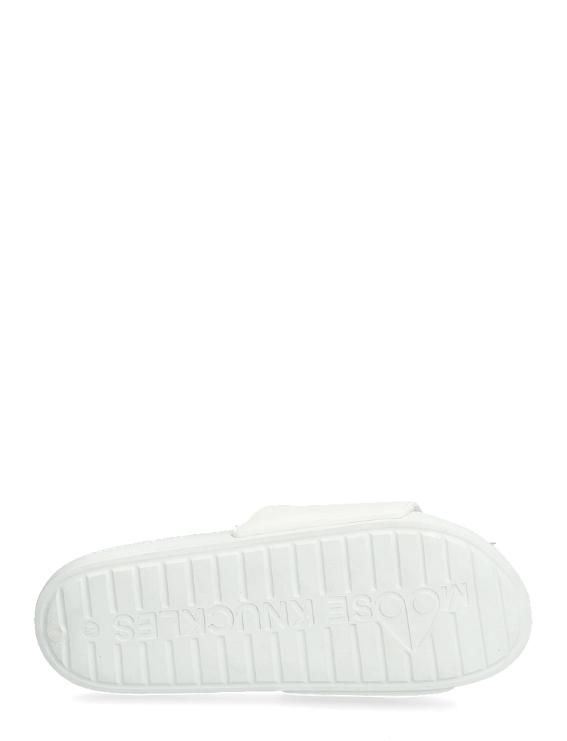 Moose Knuckles - LOGO ICON SPORT SLIDE - pool-sandalen - milky way - 4