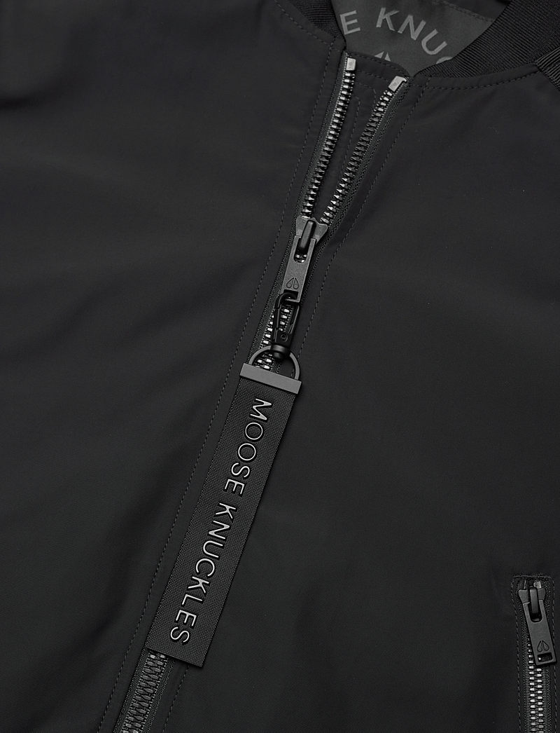 Moose Knuckles - COURVILLE BOMBER - frühlingsjacken - black - 4