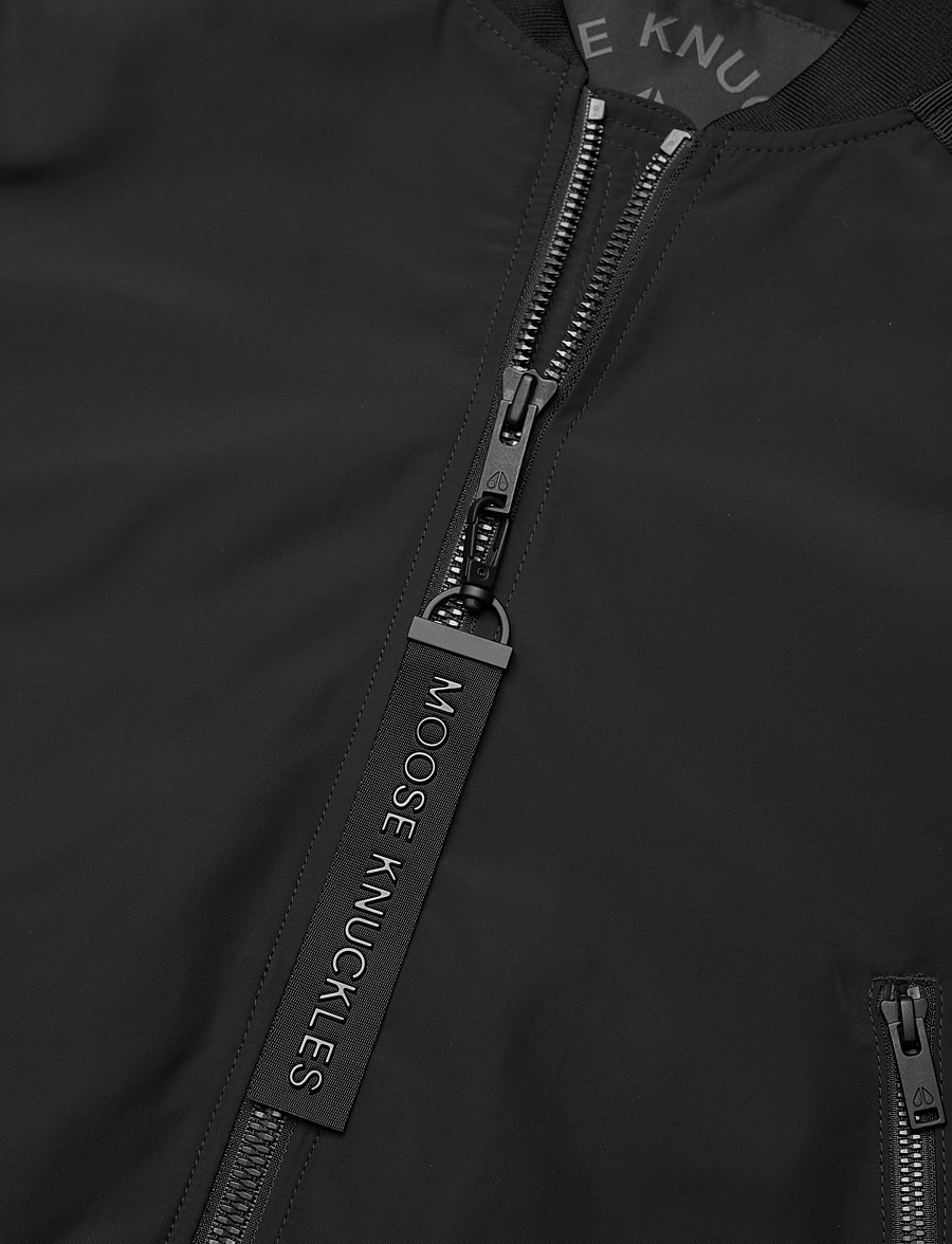 Moose Knuckles - COURVILLE BOMBER - frühlingsjacken - black - 4