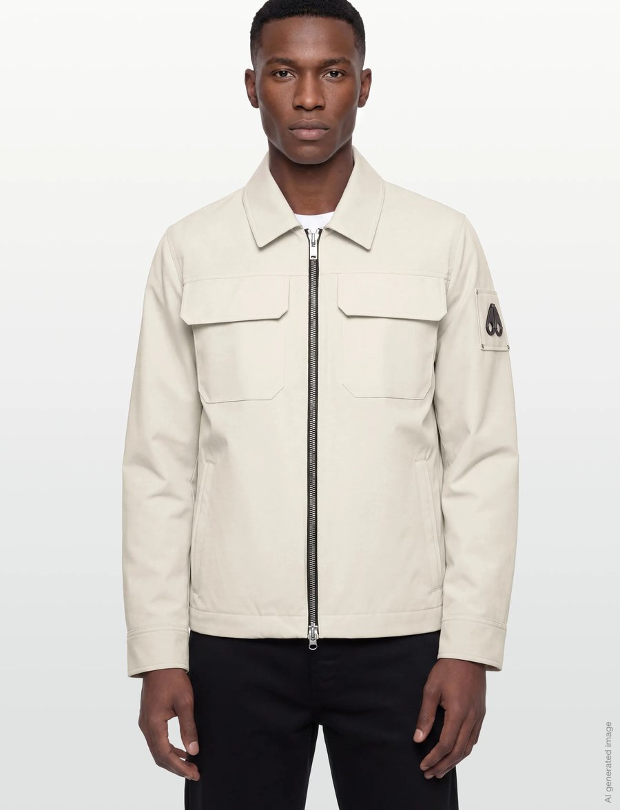 Moose Knuckles - JACQUES JACKET - Õhukesed jakid - alabaster - 3