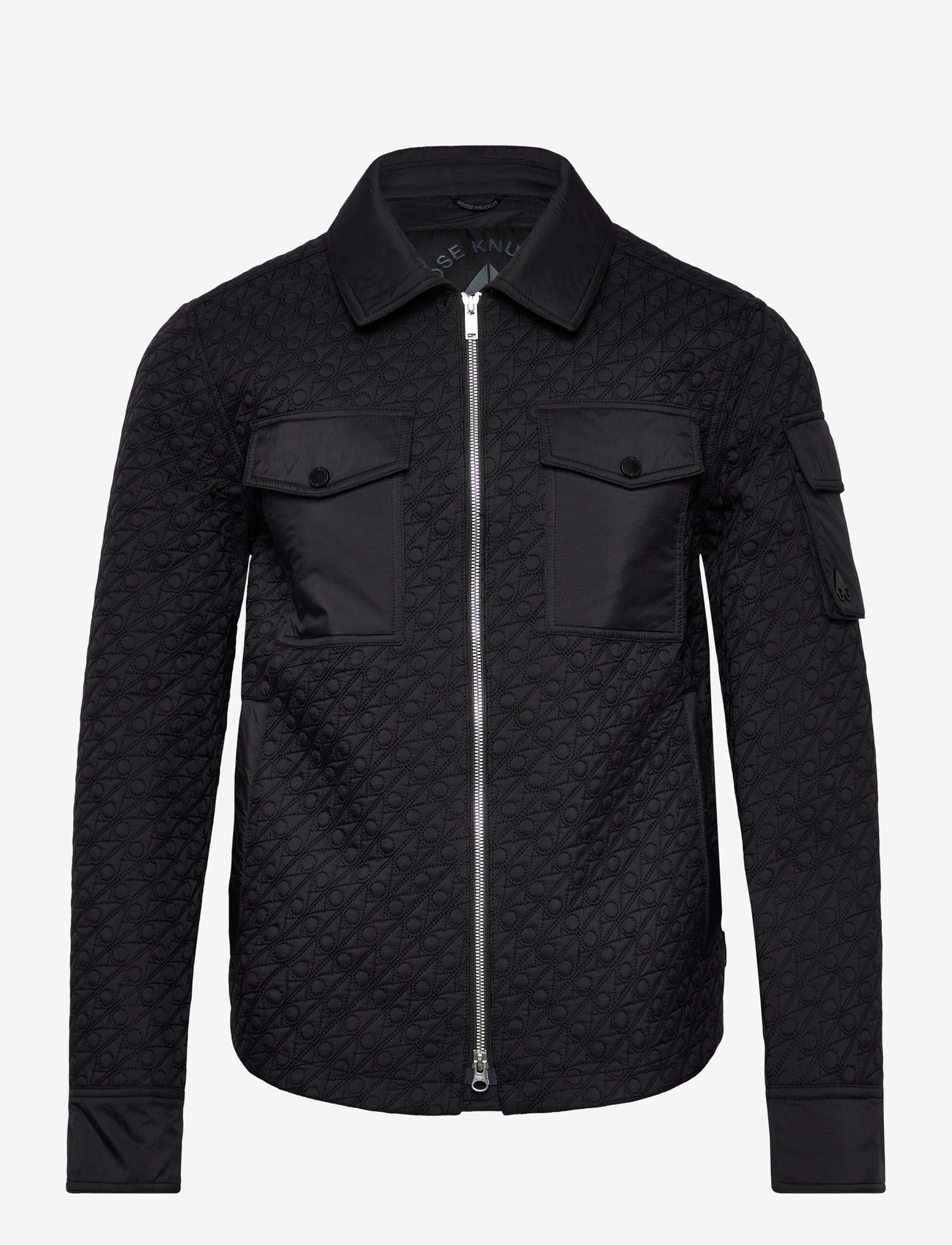 Moose Knuckles - MONO SHIRT JACKET - vindjakker - black - 0