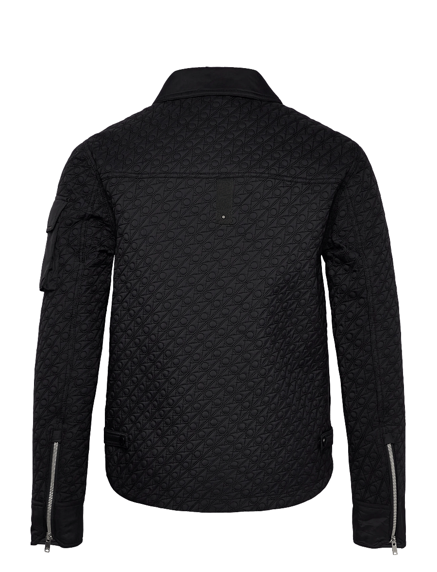 Moose Knuckles - MONO SHIRT JACKET - plonos striukės - black - 2
