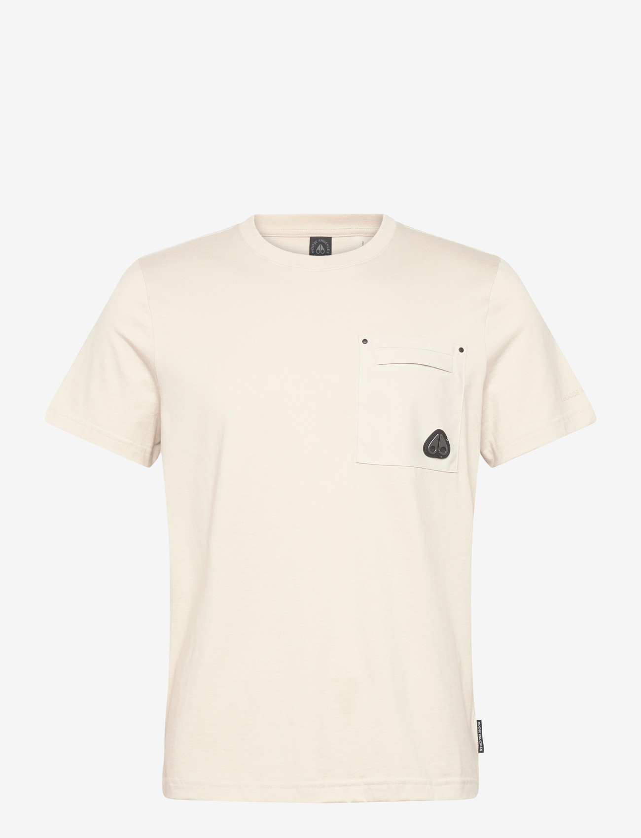 Moose Knuckles - DALON TEE - t-krekli ar īsām piedurknēm - alabaster - 0