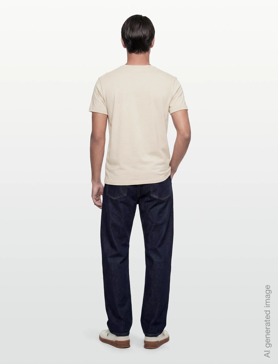 Moose Knuckles - DALON TEE - short-sleeved t-shirts - alabaster - 4