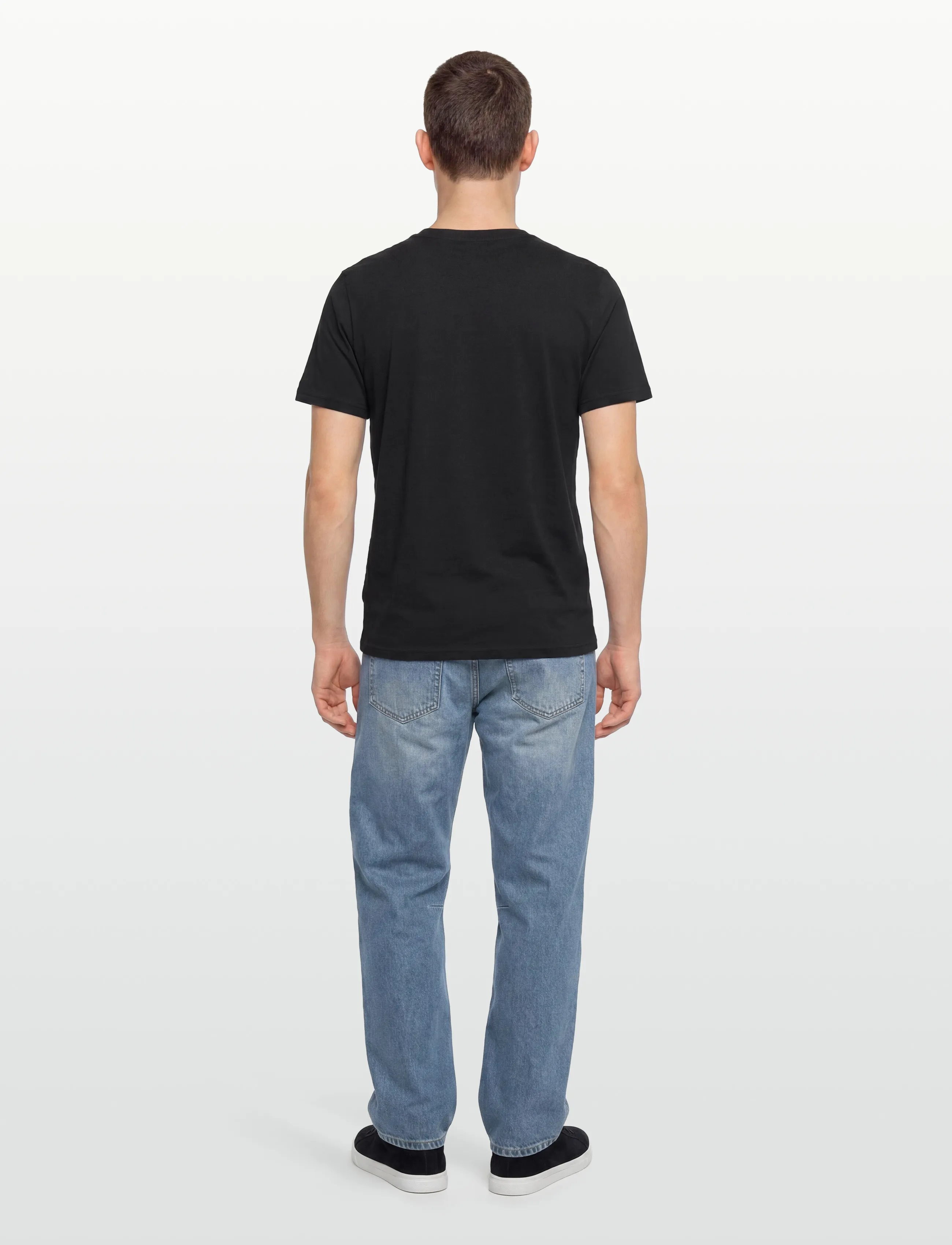 Moose Knuckles - DALON TEE - short-sleeved t-shirts - black - 3