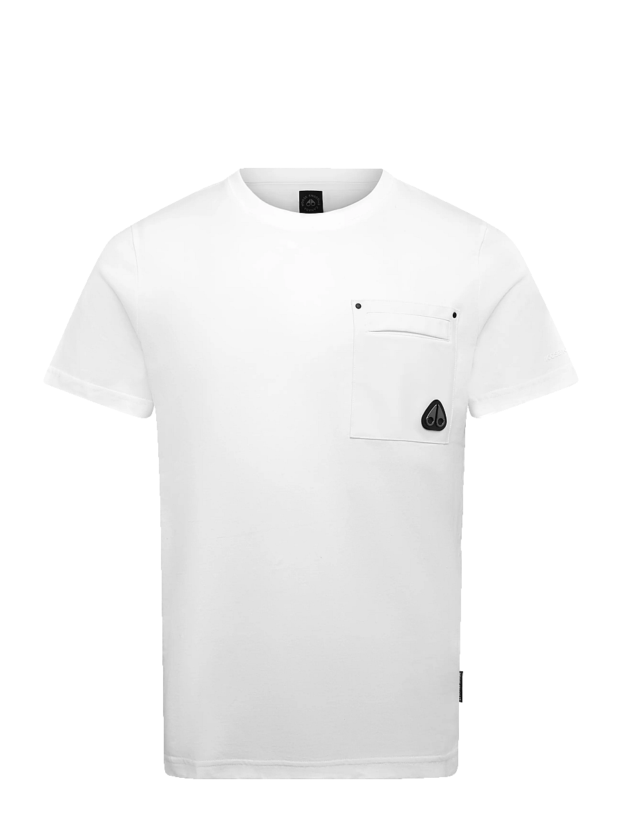 Moose Knuckles - DALON TEE - kurzärmelig - white - 0