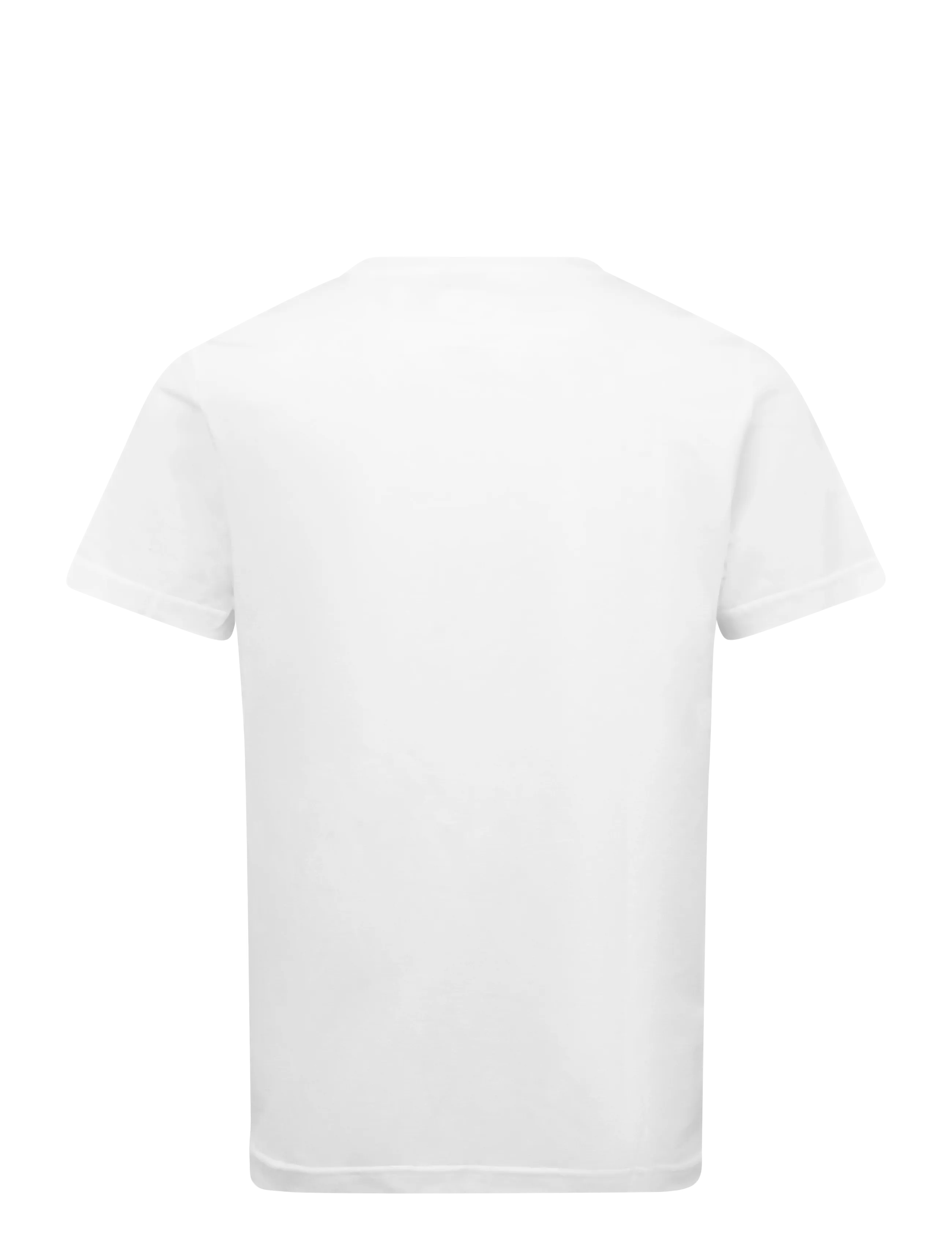 Moose Knuckles - DALON TEE - short-sleeved t-shirts - white - 1