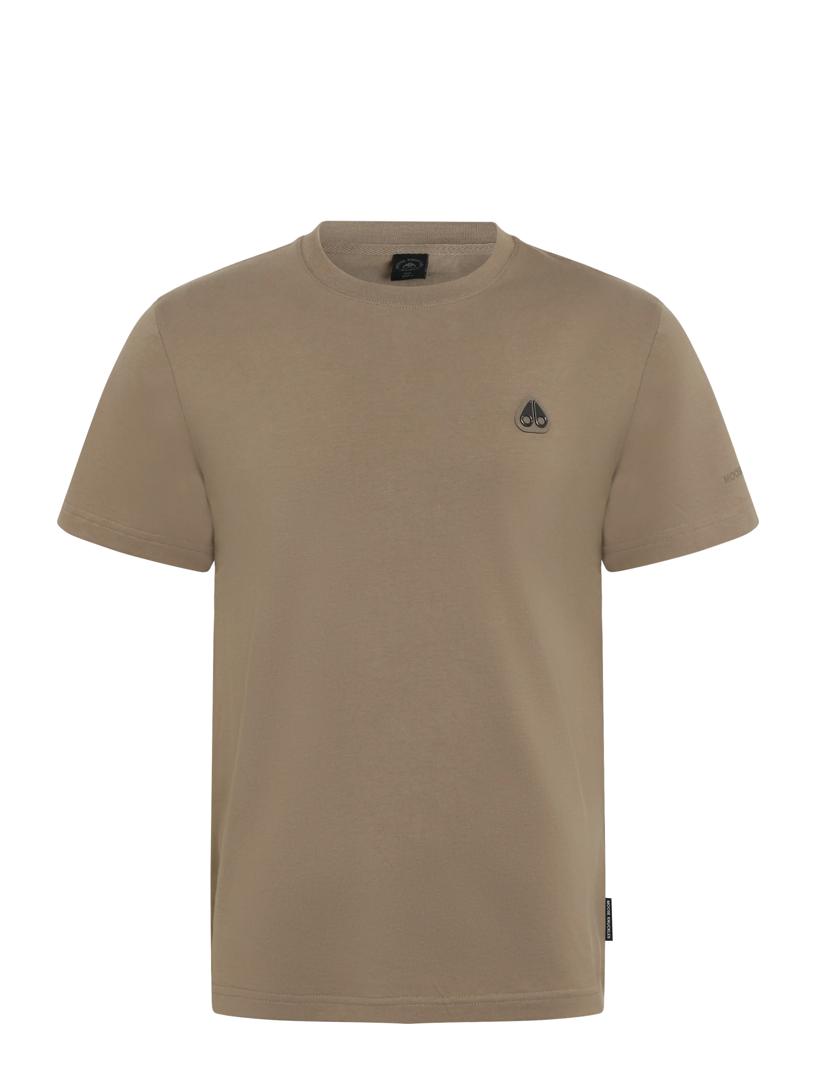 Moose Knuckles Crescent Tee, Herren, T-Shirt, Beige, Gr.L