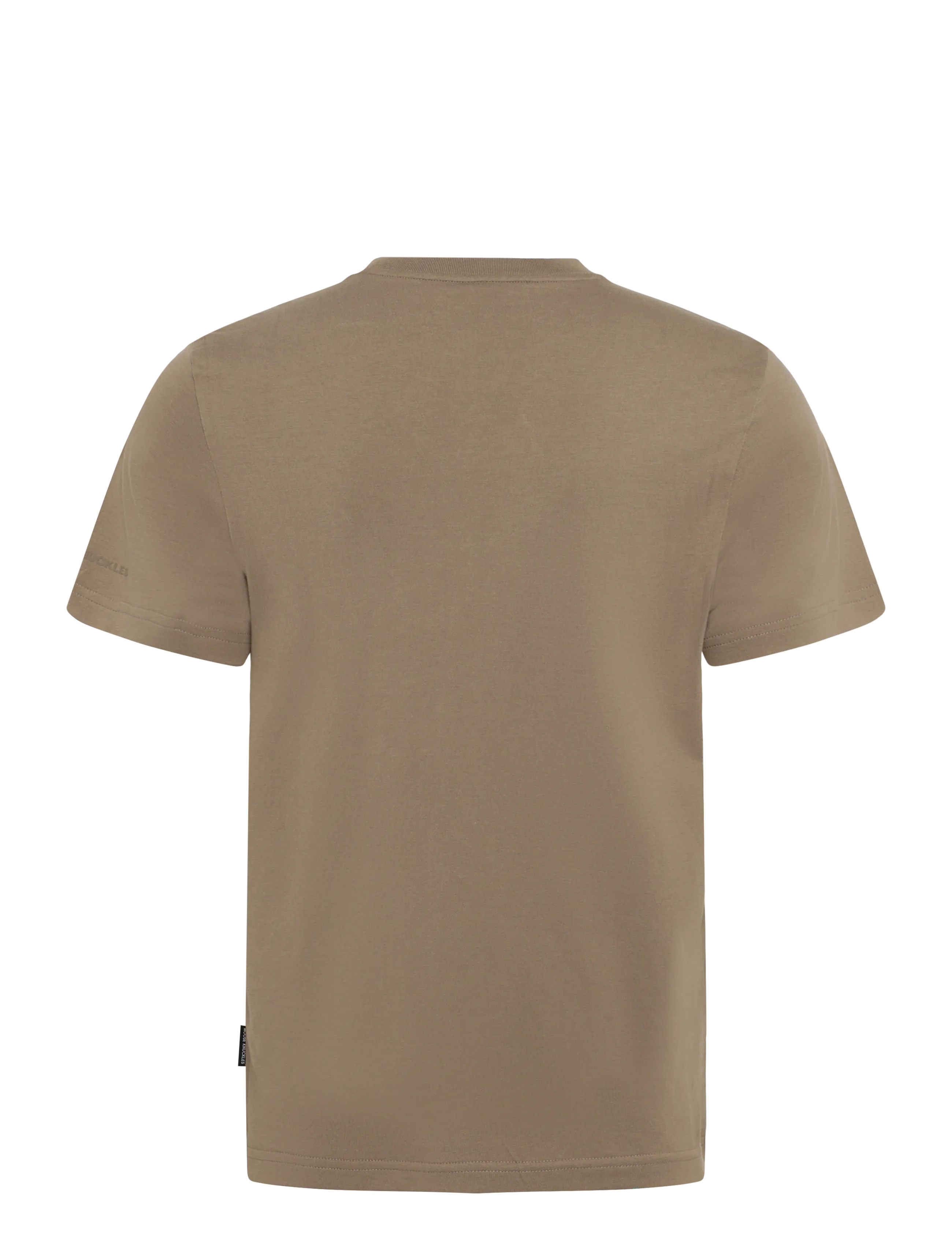 Moose Knuckles - CRESCENT TEE - short-sleeved t-shirts - ashen - 1