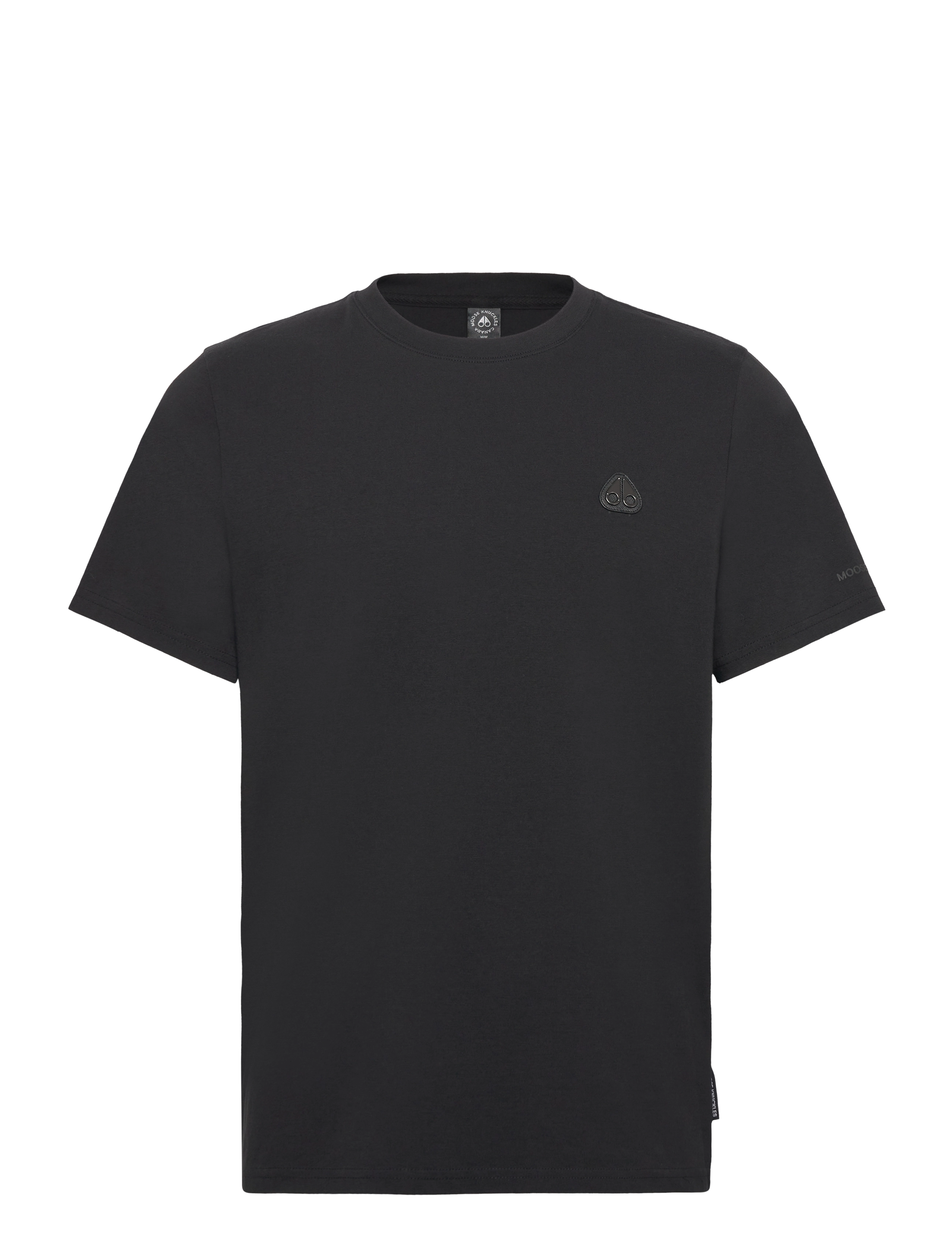 Moose Knuckles CRESCENT TEE - Deals - BLACK / black