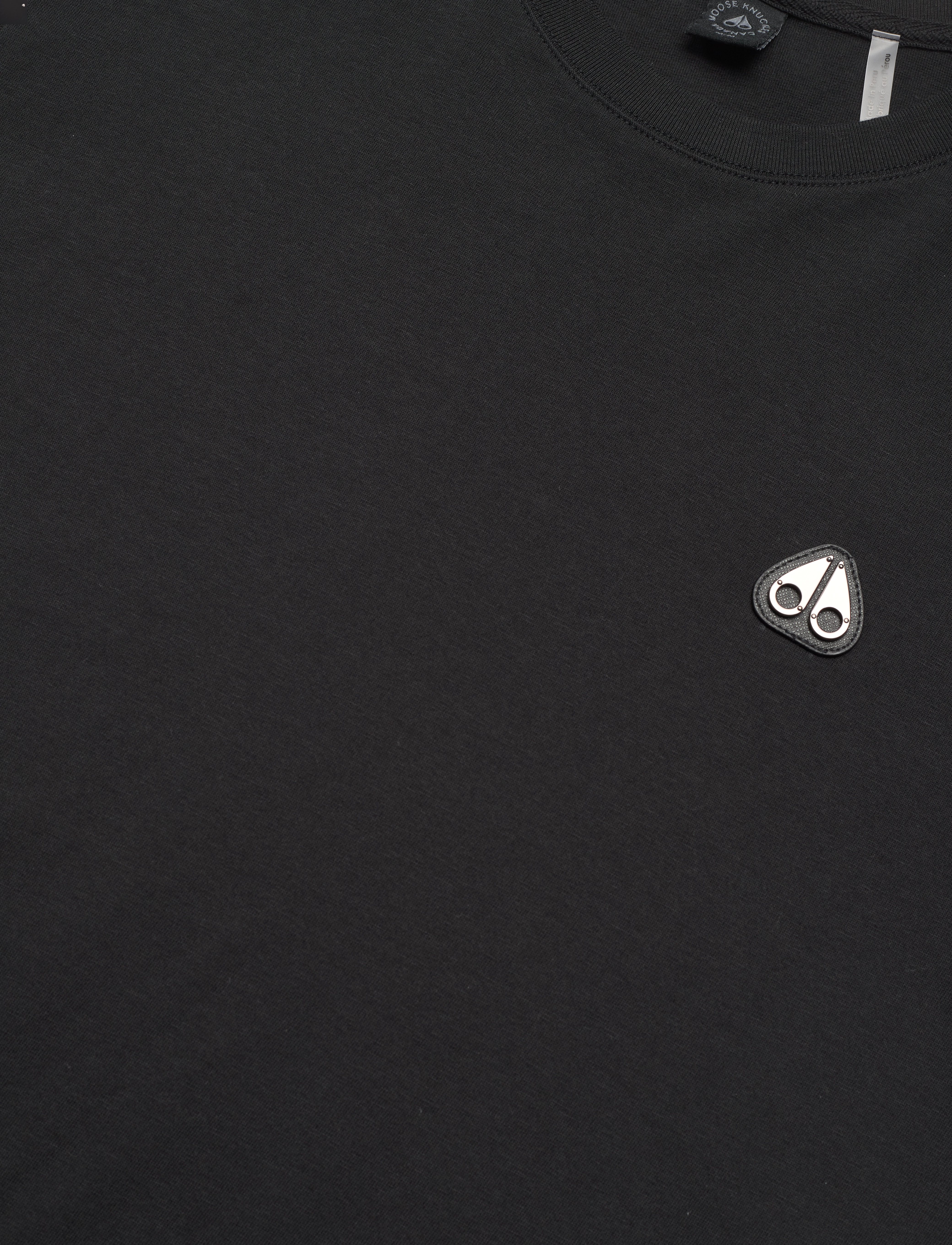 Moose Knuckles - CRESCENT TEE - krótki rękaw - black - 2