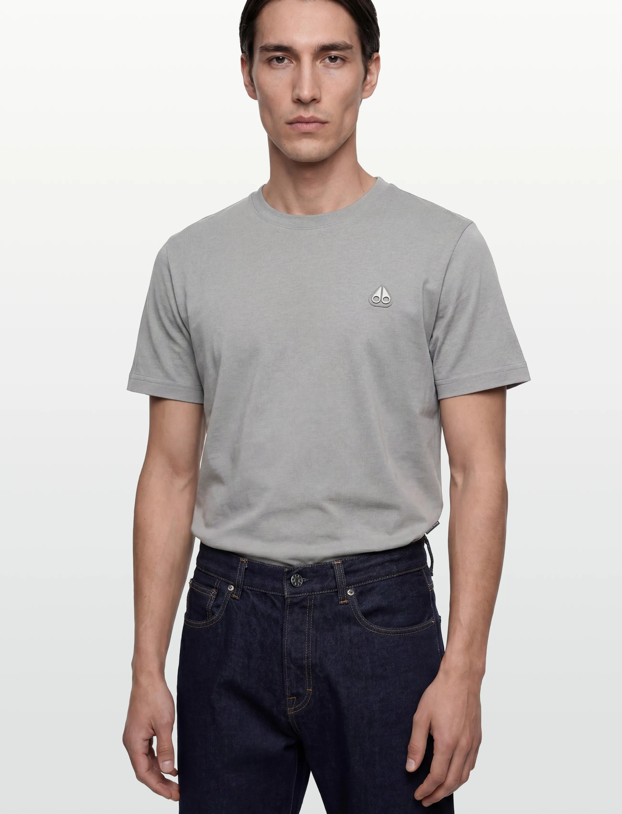 Moose Knuckles - CRESCENT TEE - kortærmede t-shirts - industry - 3
