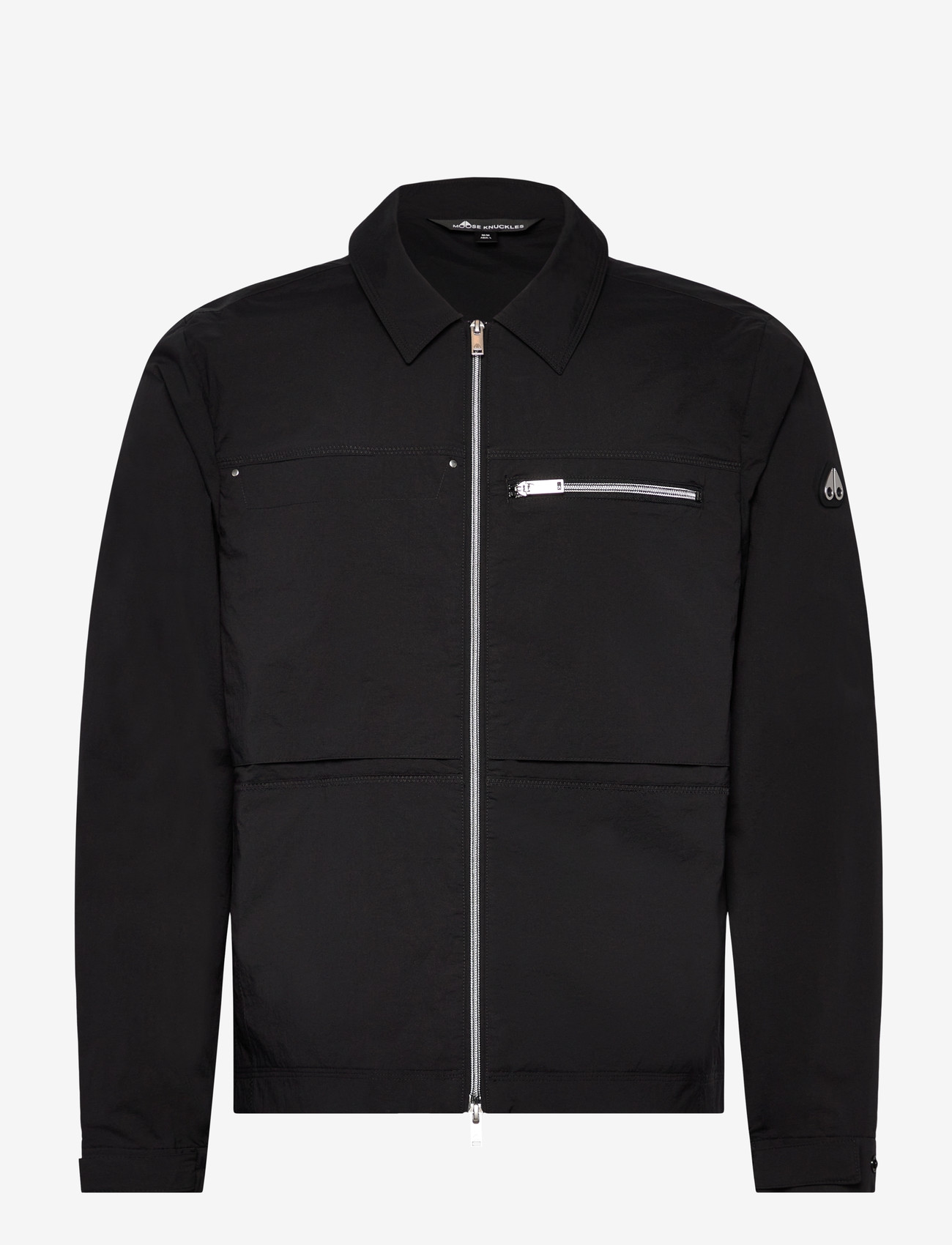 Moose Knuckles - TOPFLIGHT SHIRT JACKET - light jackets - black - 0