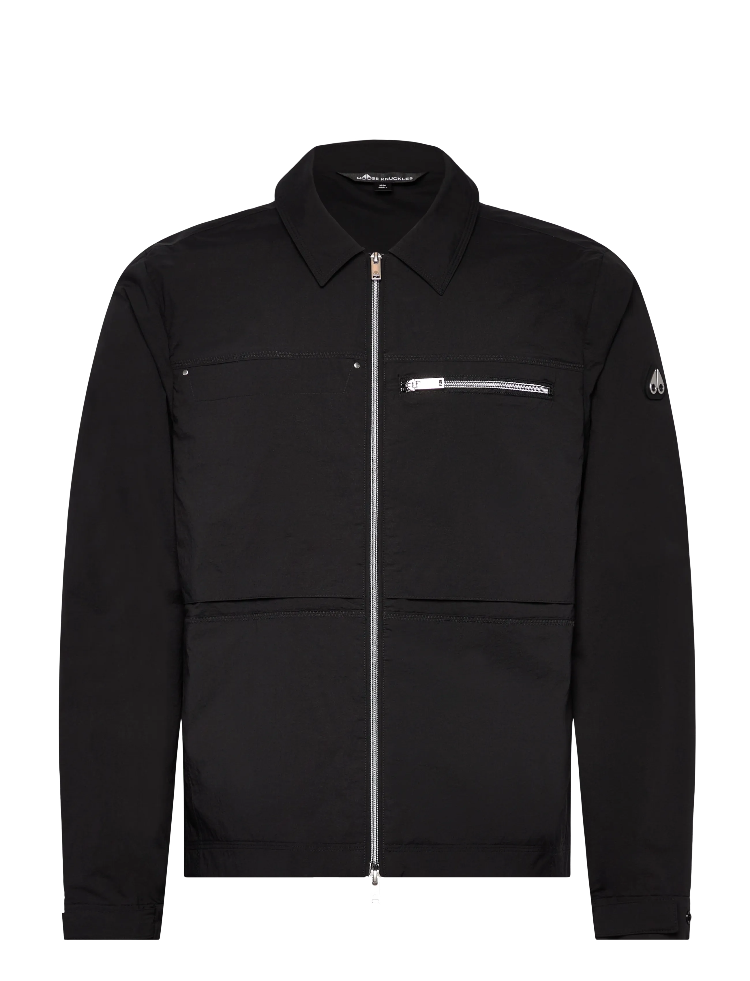 Moose Knuckles TOPFLIGHT SHIRT JACKET - Jakker - BLACK / black