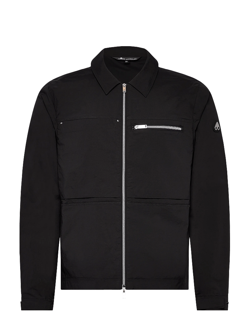 Moose Knuckles - TOPFLIGHT SHIRT JACKET - light jackets - black - 0