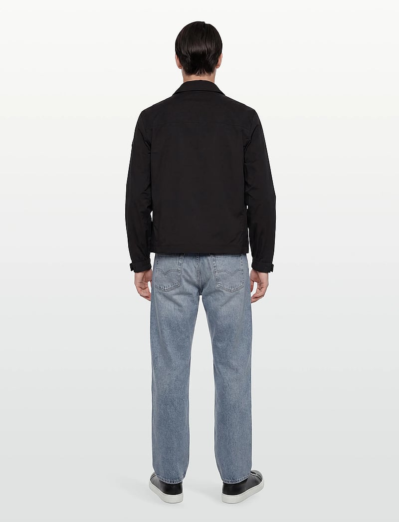 Moose Knuckles - TOPFLIGHT SHIRT JACKET - leichte jacken - black - 4