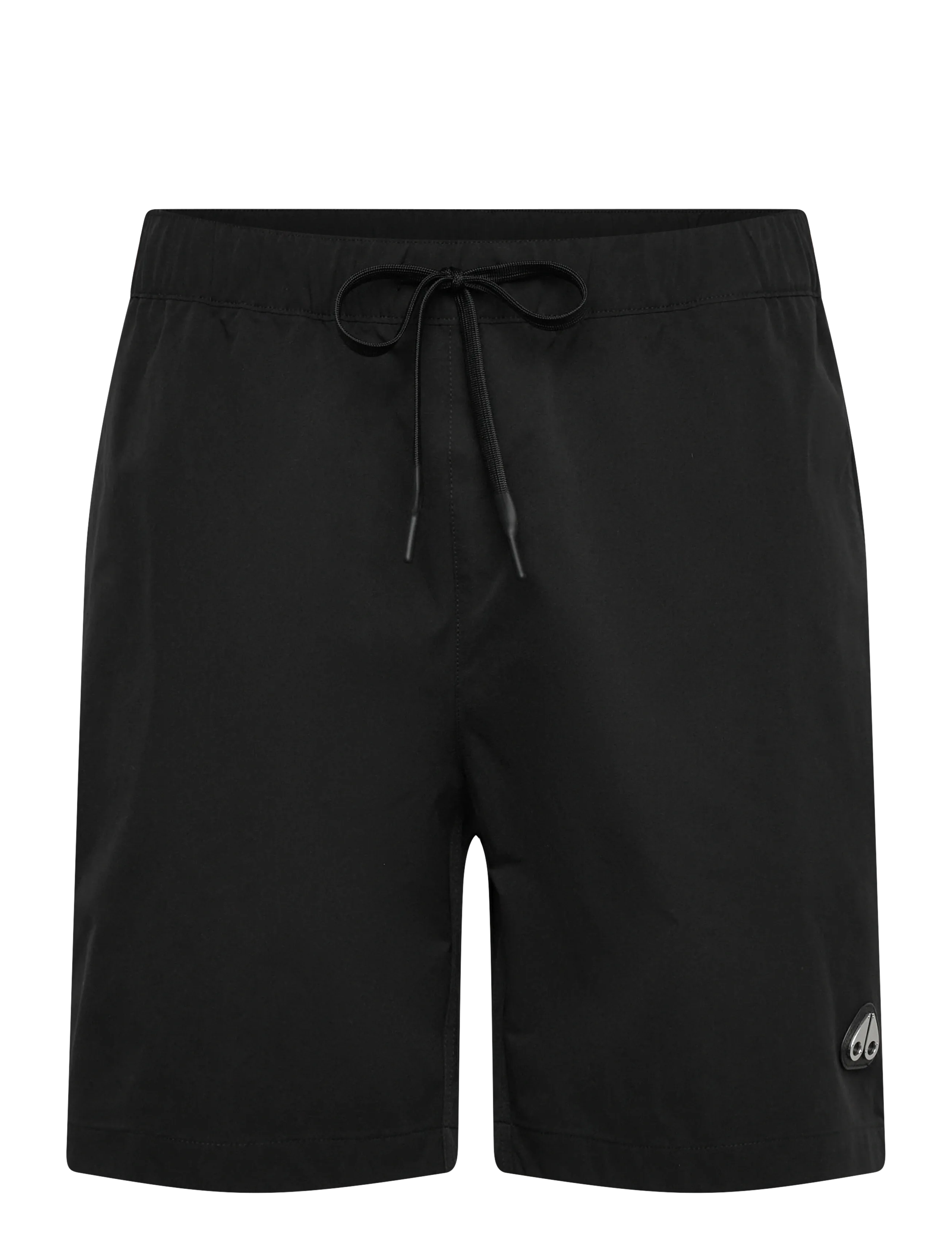 Moose Knuckles LOGO SWIM SHORT - Badebukser - BLACK / black