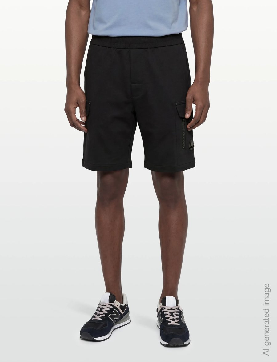 Moose Knuckles - DALON SHORT - treninginiai šortai - black - 3