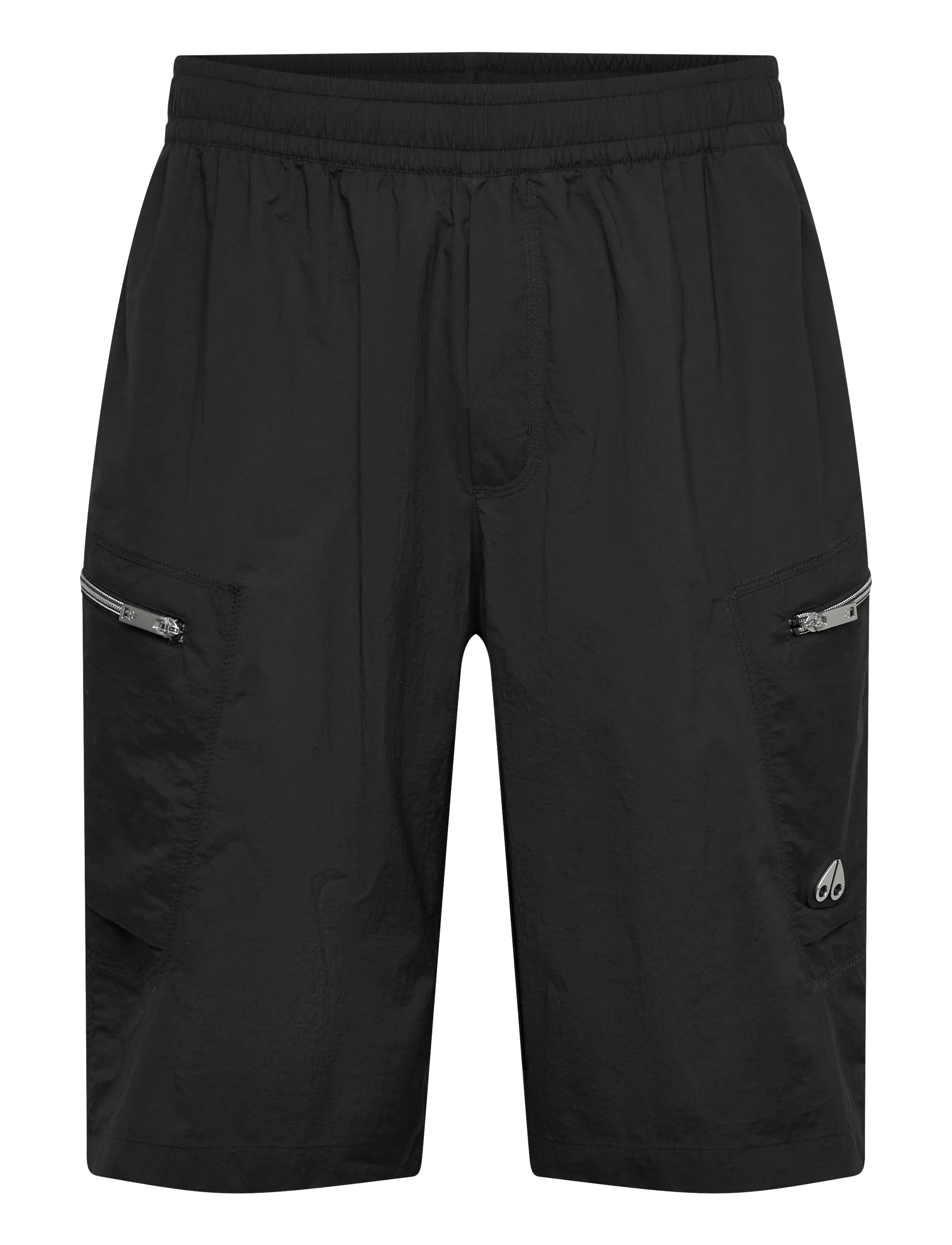 Moose Knuckles TOPFLIGHT CARGO SHORT - Cargo shorts - BLACK / black