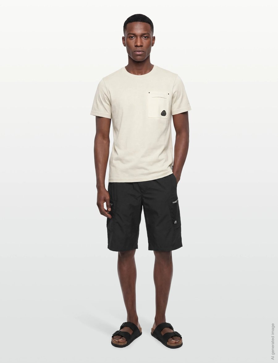Moose Knuckles - TOPFLIGHT CARGO SHORT - cargo shorts - black - 0