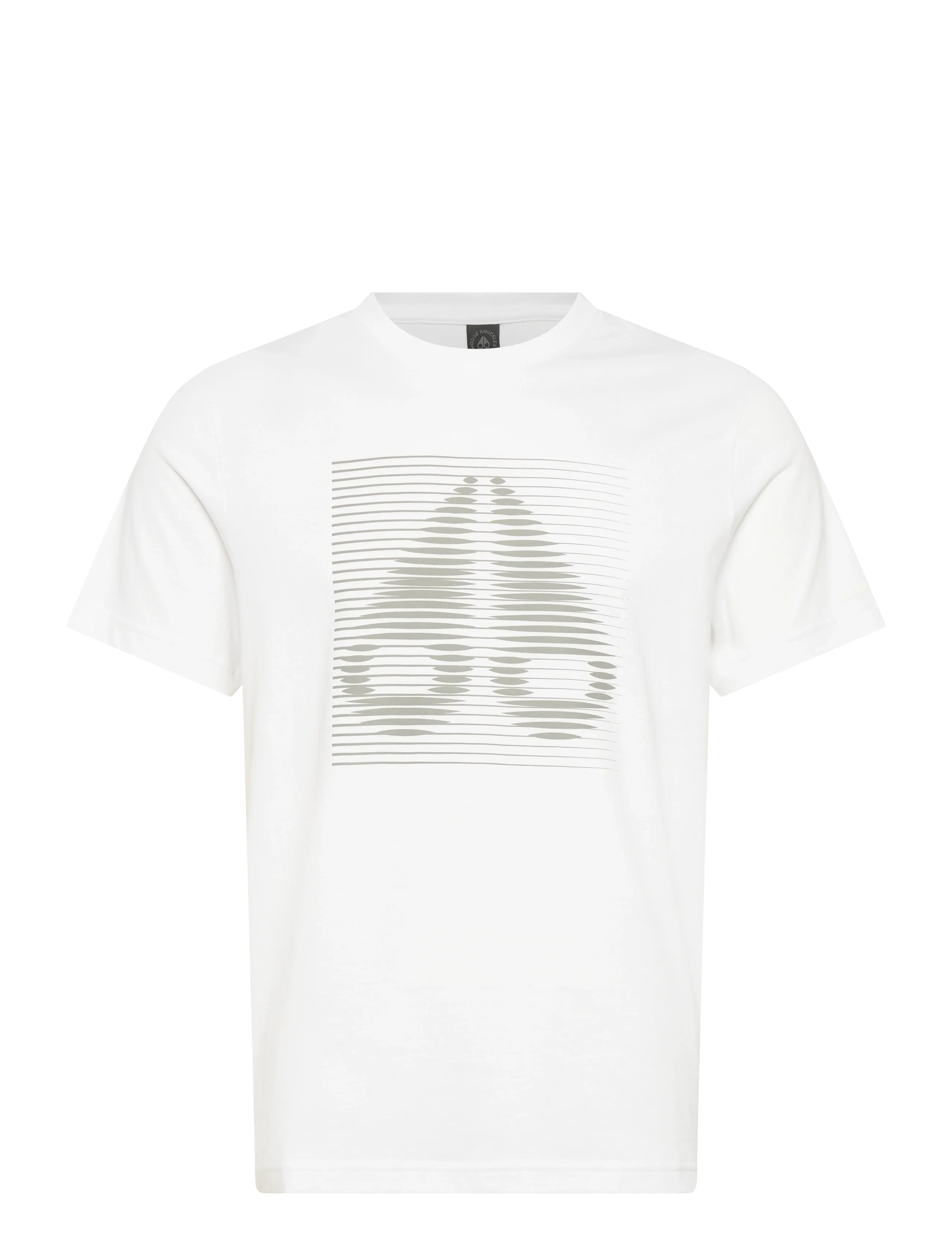 Moose Knuckles RAYDAZE TEE - T-shirts - MILKY WAY / white