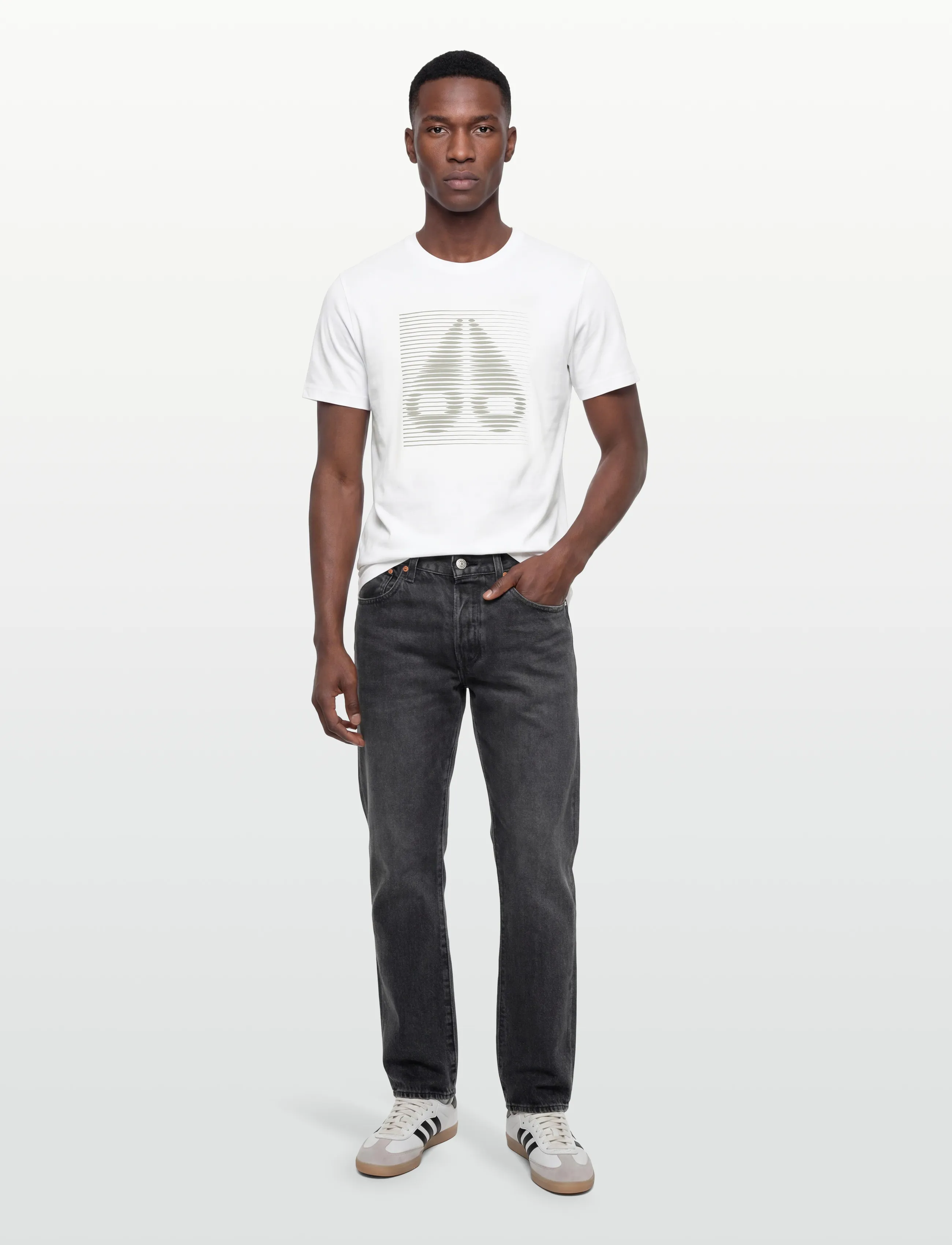 Moose Knuckles Raydaze Tee, XL, White, T-Shirts > Kortærmede, Herre
