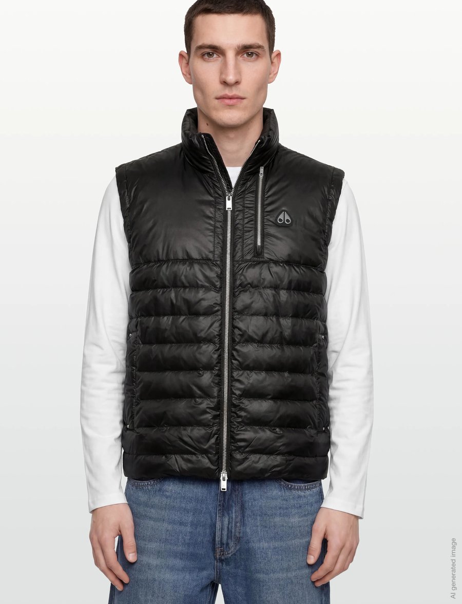 Moose Knuckles - CLOUD WALKER VEST - veste - black - 4