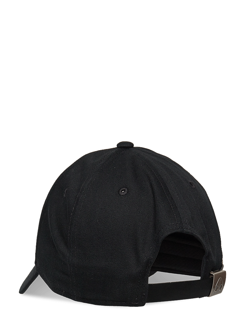 Moose Knuckles - LOGO ICON CAP - kappen - black/nickel logo - 1