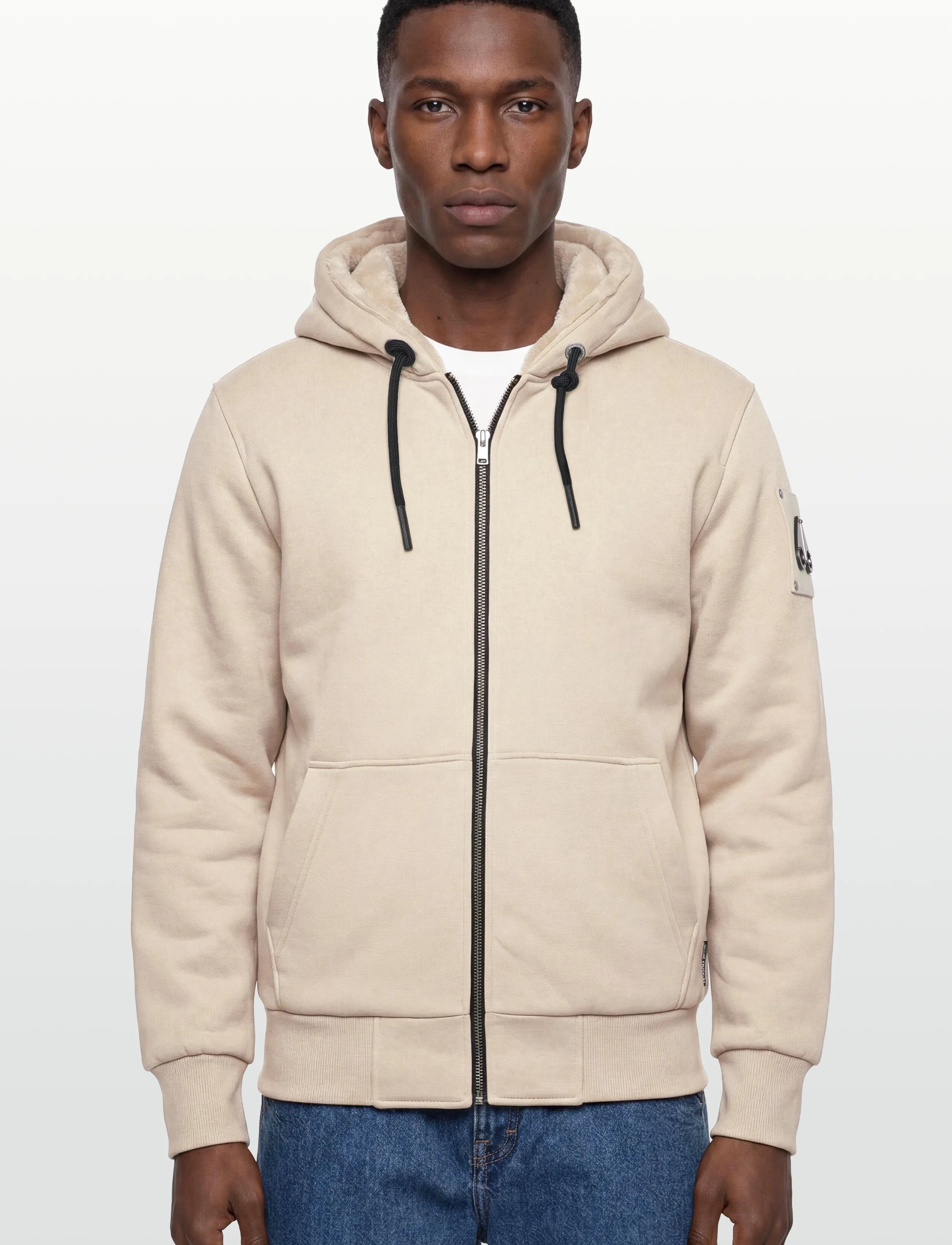 Moose Knuckles - CLASSIC BUNNY - hoodies - alabaster w/alabaster - 4