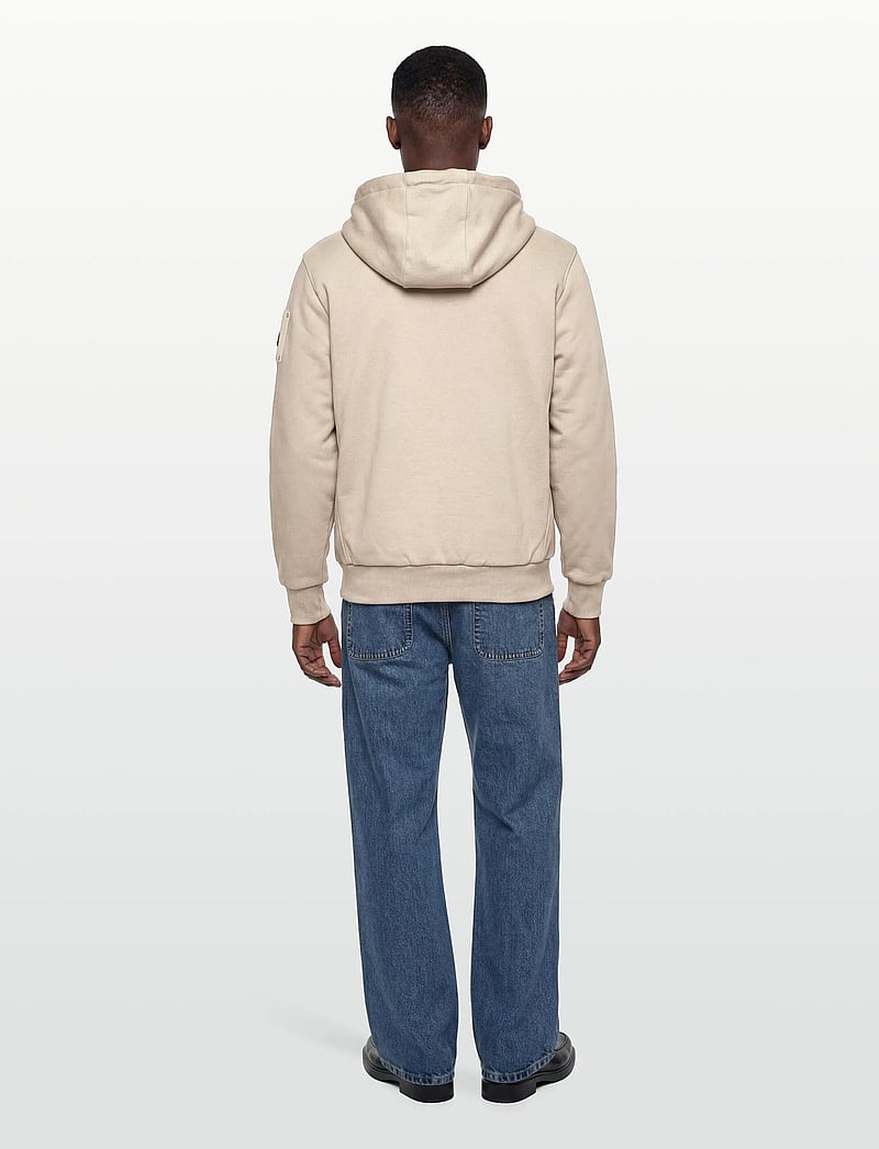 Moose Knuckles - CLASSIC BUNNY - sweats à capuche - alabaster w/alabaster - 5