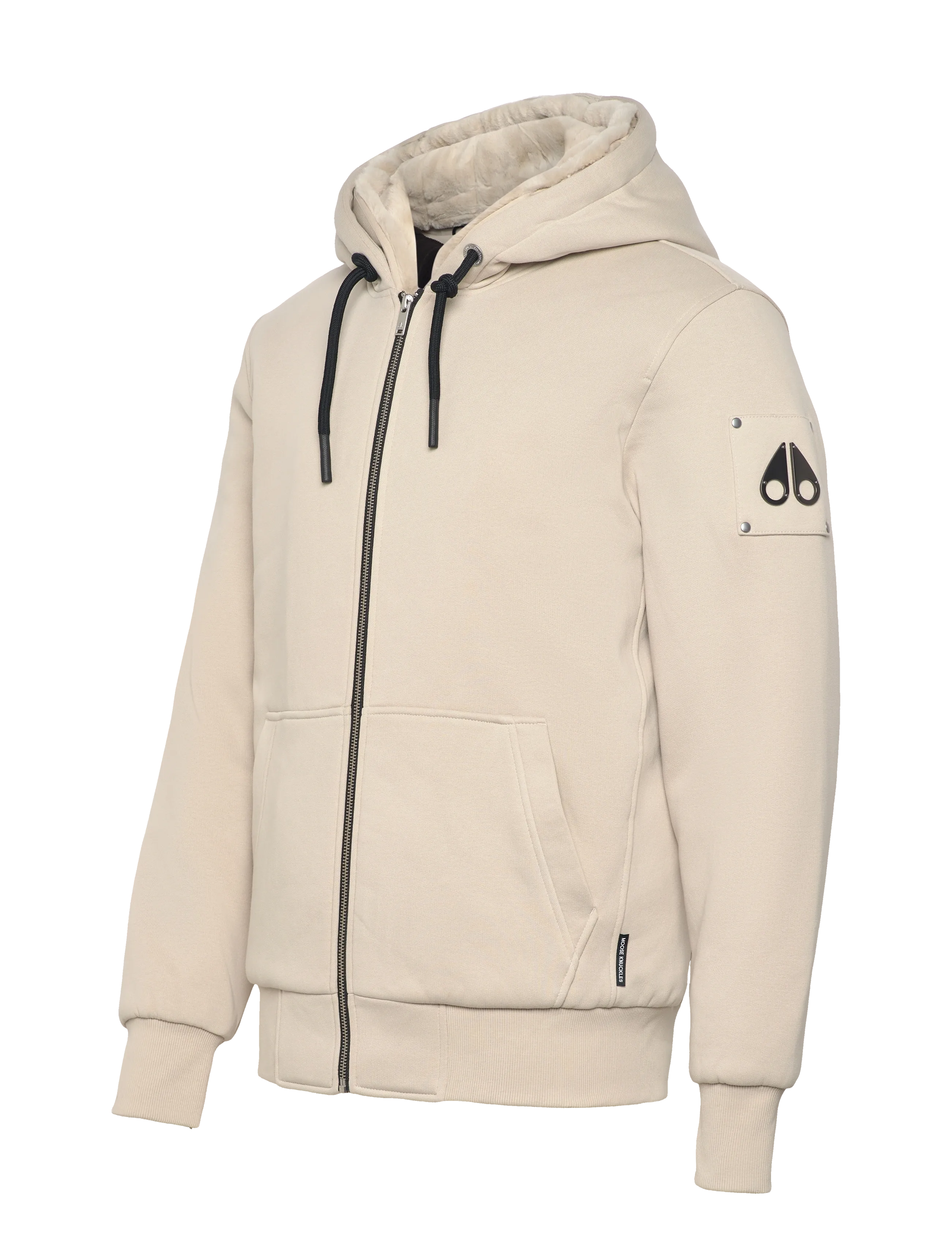Moose Knuckles - CLASSIC BUNNY - hoodies - alabaster w/alabaster - 3