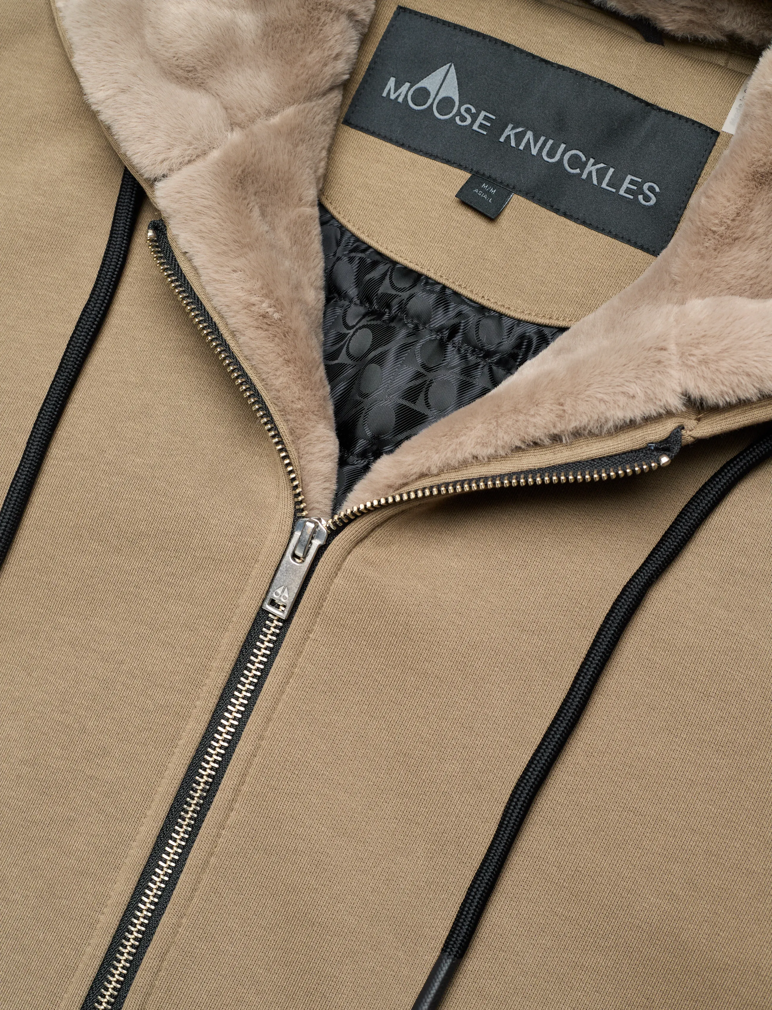 Moose Knuckles - CLASSIC BUNNY - kapuzenpullover - ashen w/ashen - 3