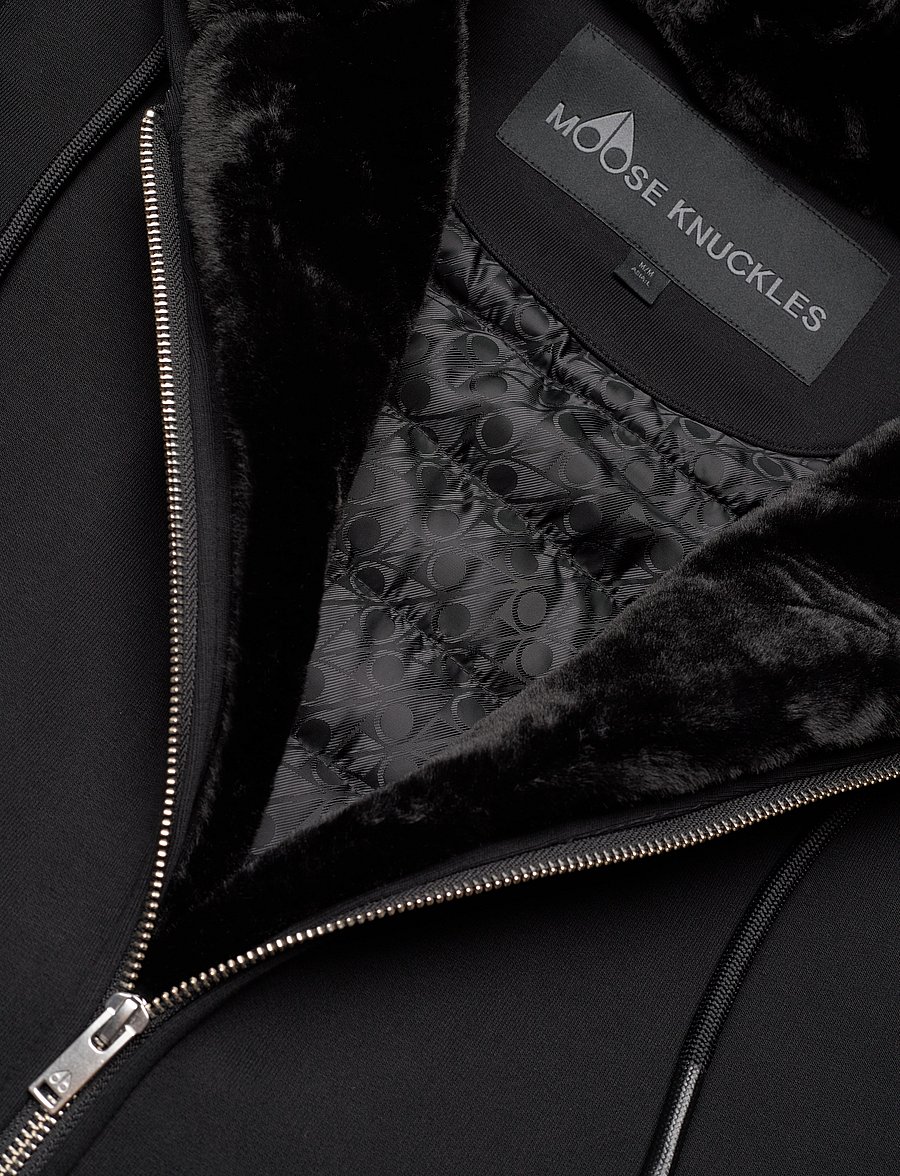 Moose Knuckles - CLASSIC BUNNY - kapuzenpullover - black - 5