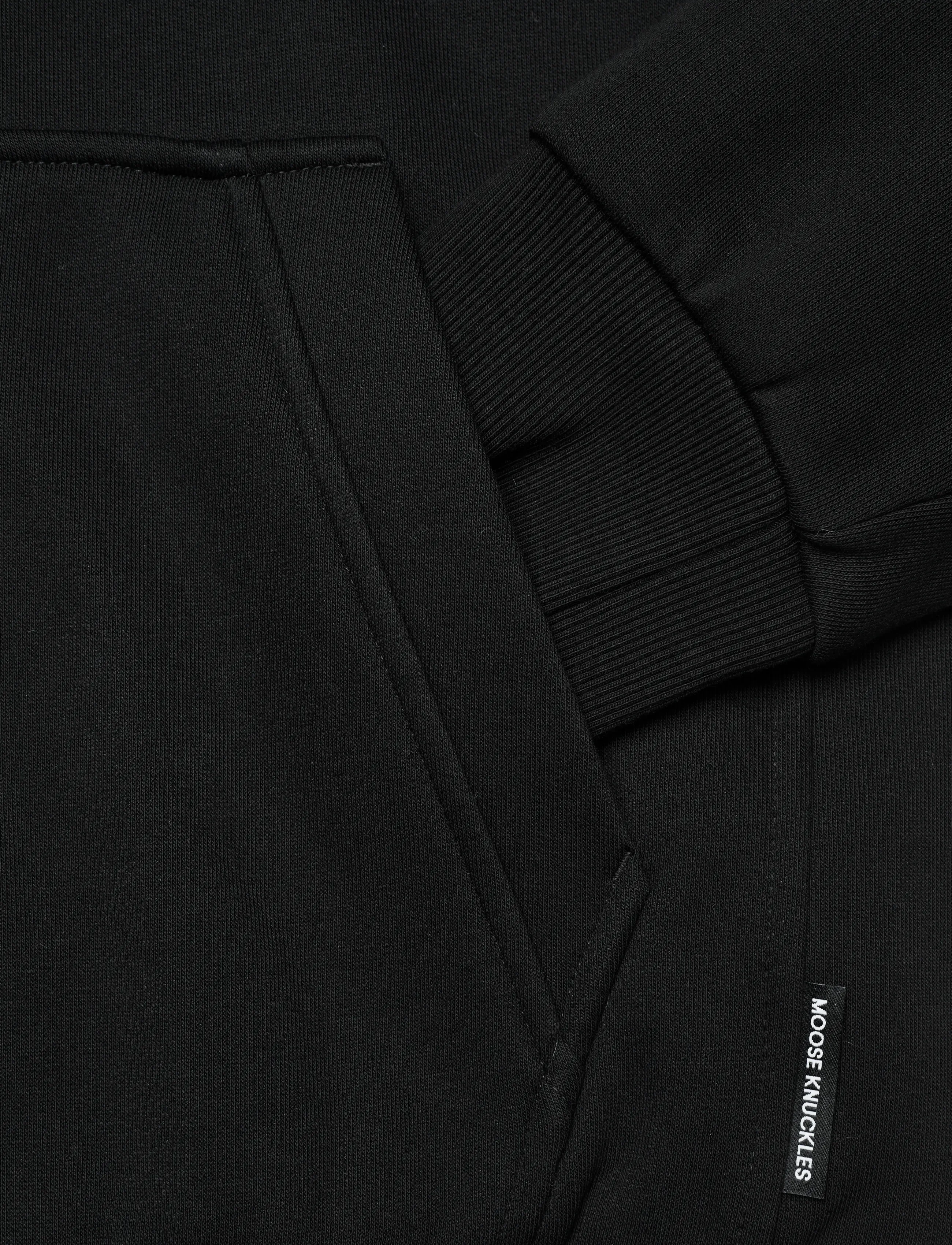 Moose Knuckles - CLASSIC BUNNY - kapuzenpullover - black w/white - 5