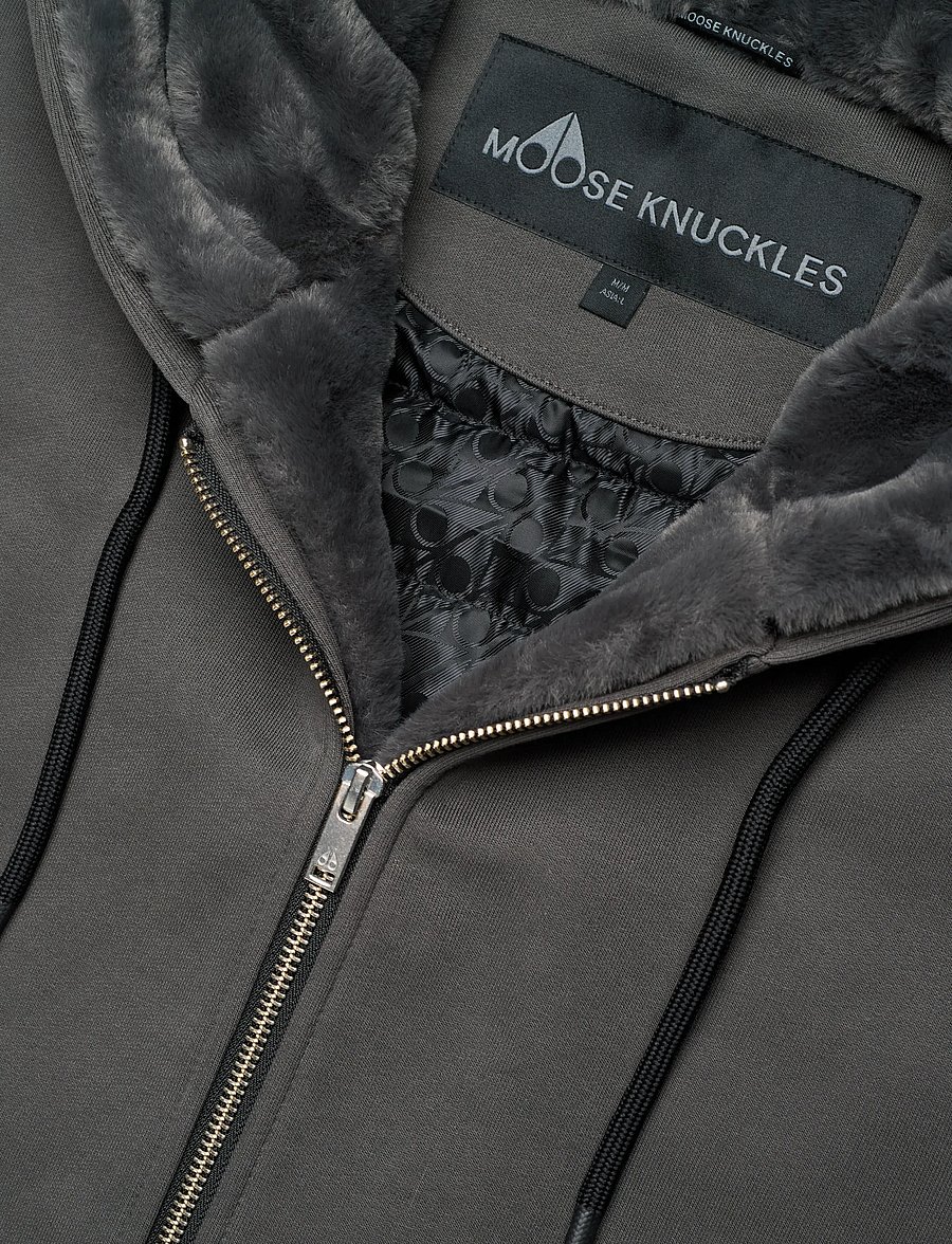 Moose Knuckles - CLASSIC BUNNY - kapuzenpullover - cement2 w/cement2 - 3
