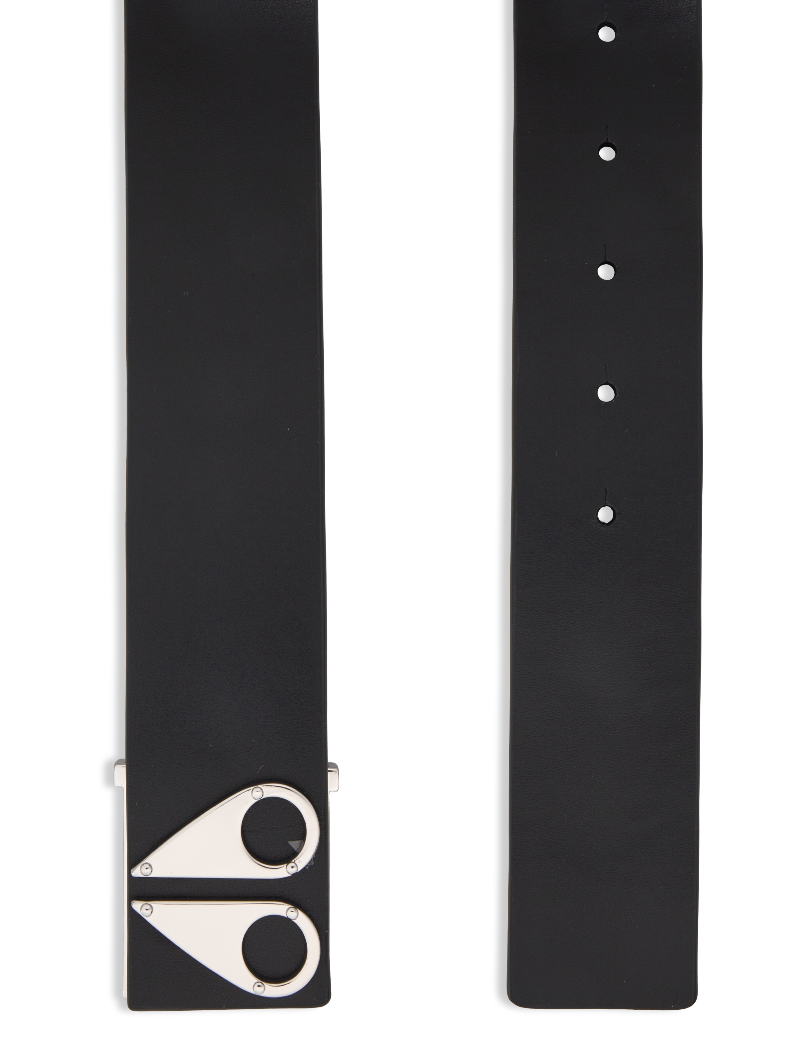 Moose Knuckles - LOGO ICON BELT - silver - 1