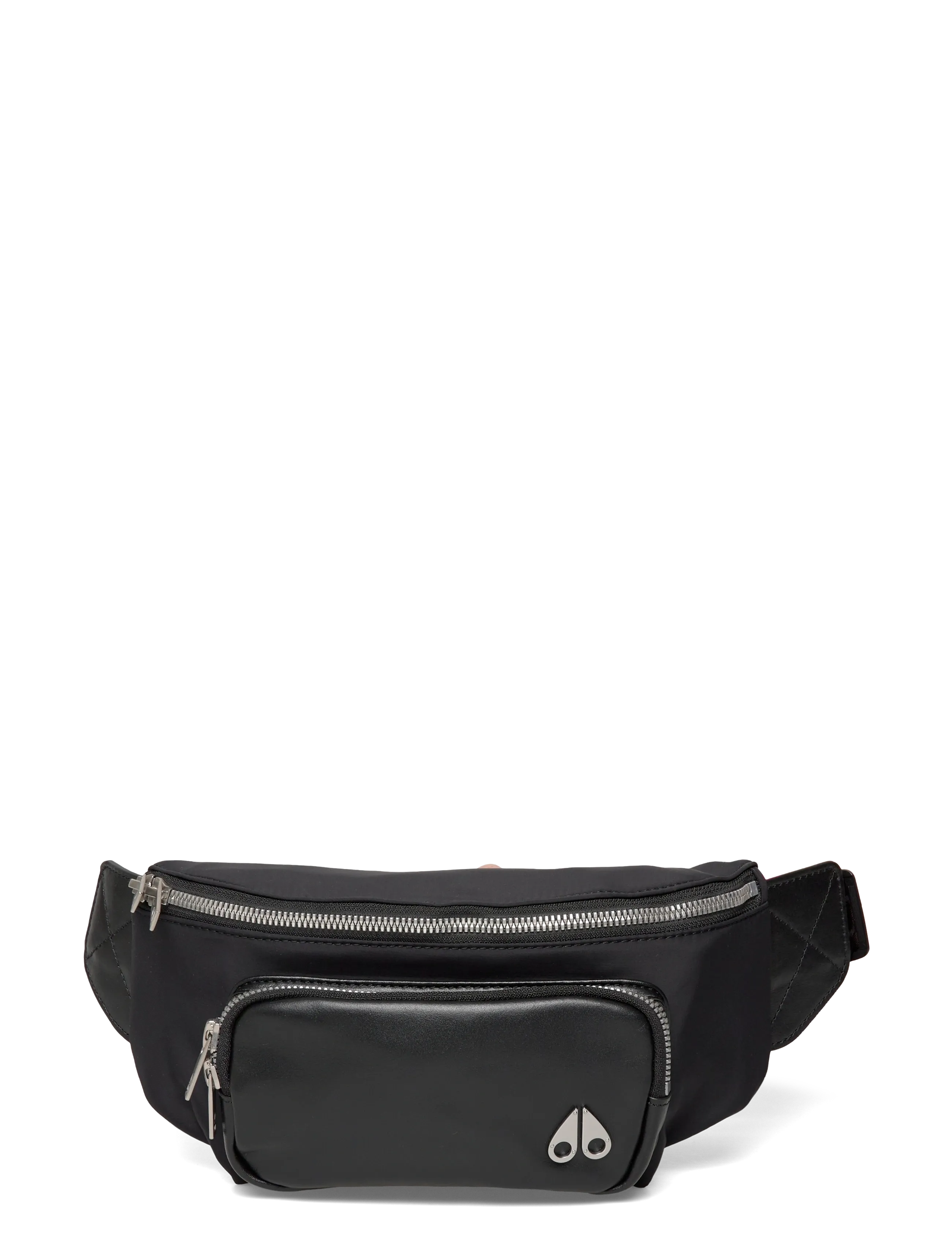 Moose Knuckles LOGO HIP POUCH - Midjevesker - BLACK / black