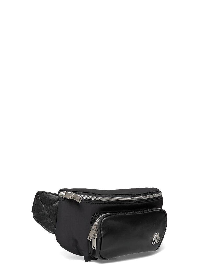 Moose Knuckles - LOGO HIP POUCH - taschen - black - 2